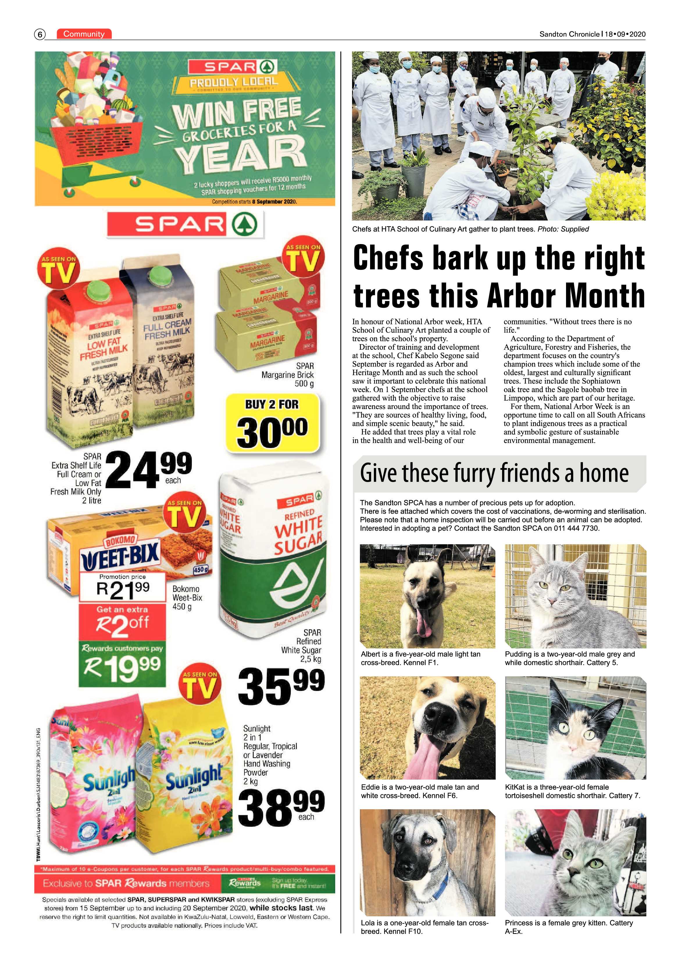 Sandton Chronicle 18 September 2020 page 6