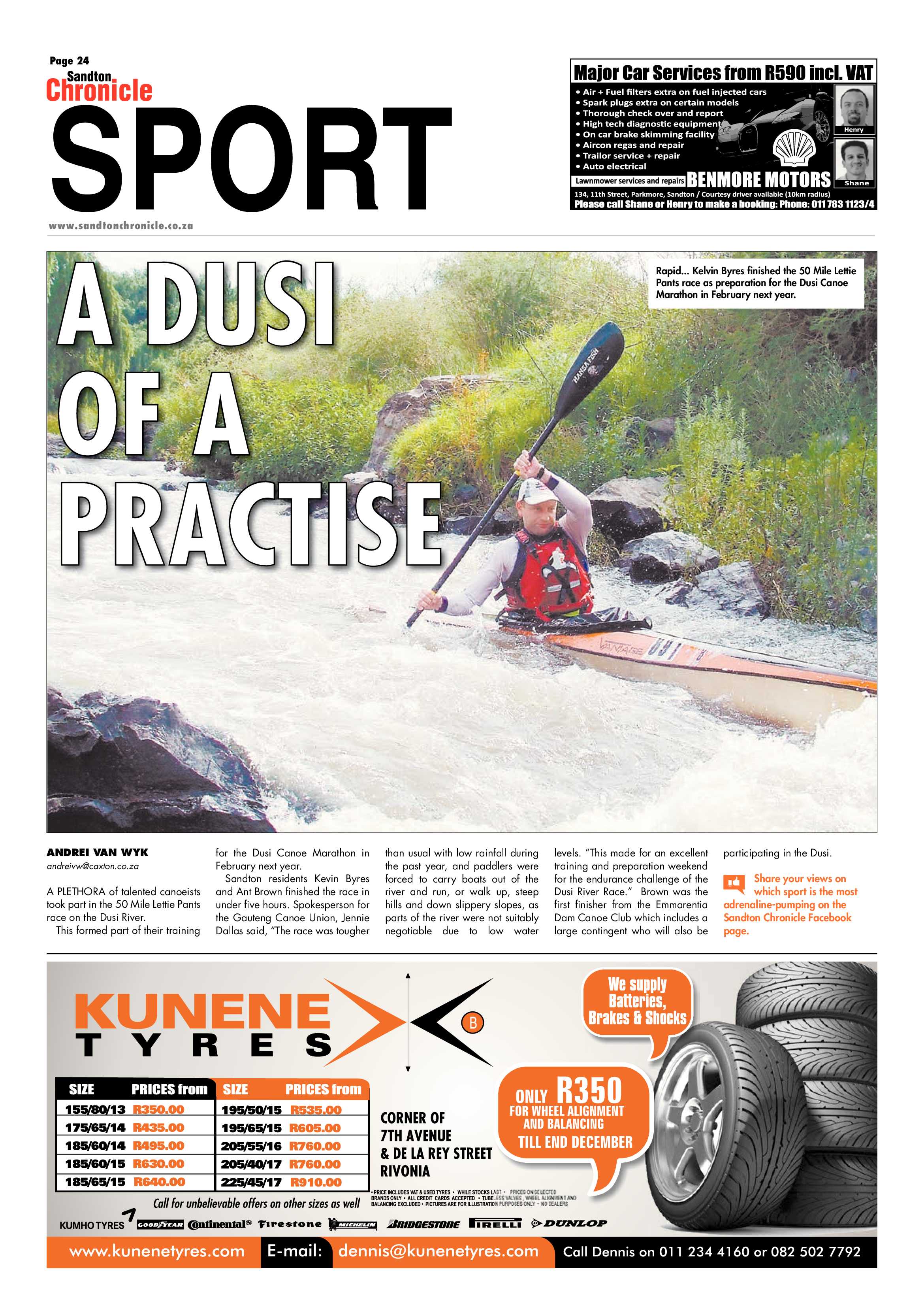 Sandton Chronicle 19 December 2014 page 24