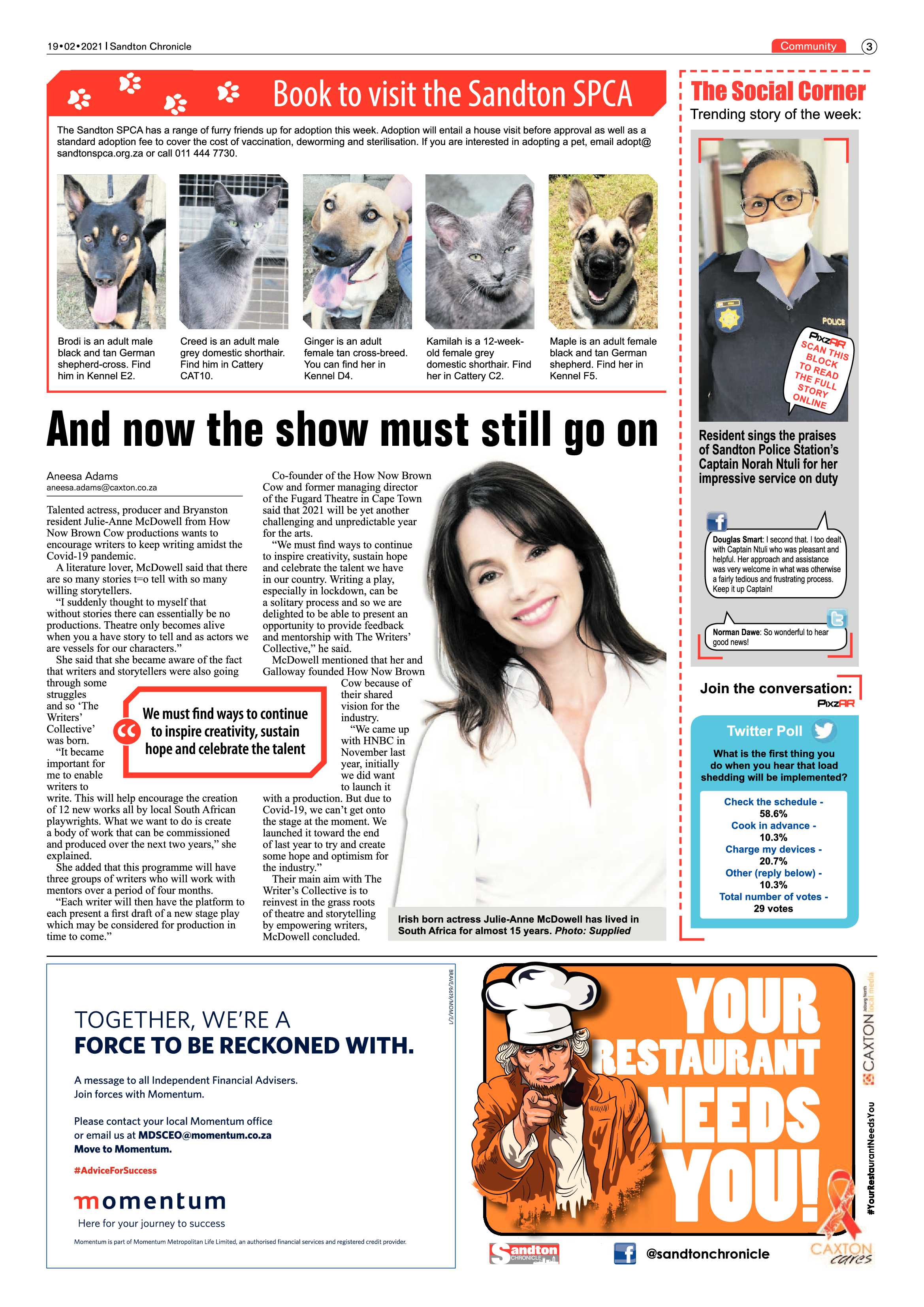 Sandton Chronicle 19 February 2021 page 3