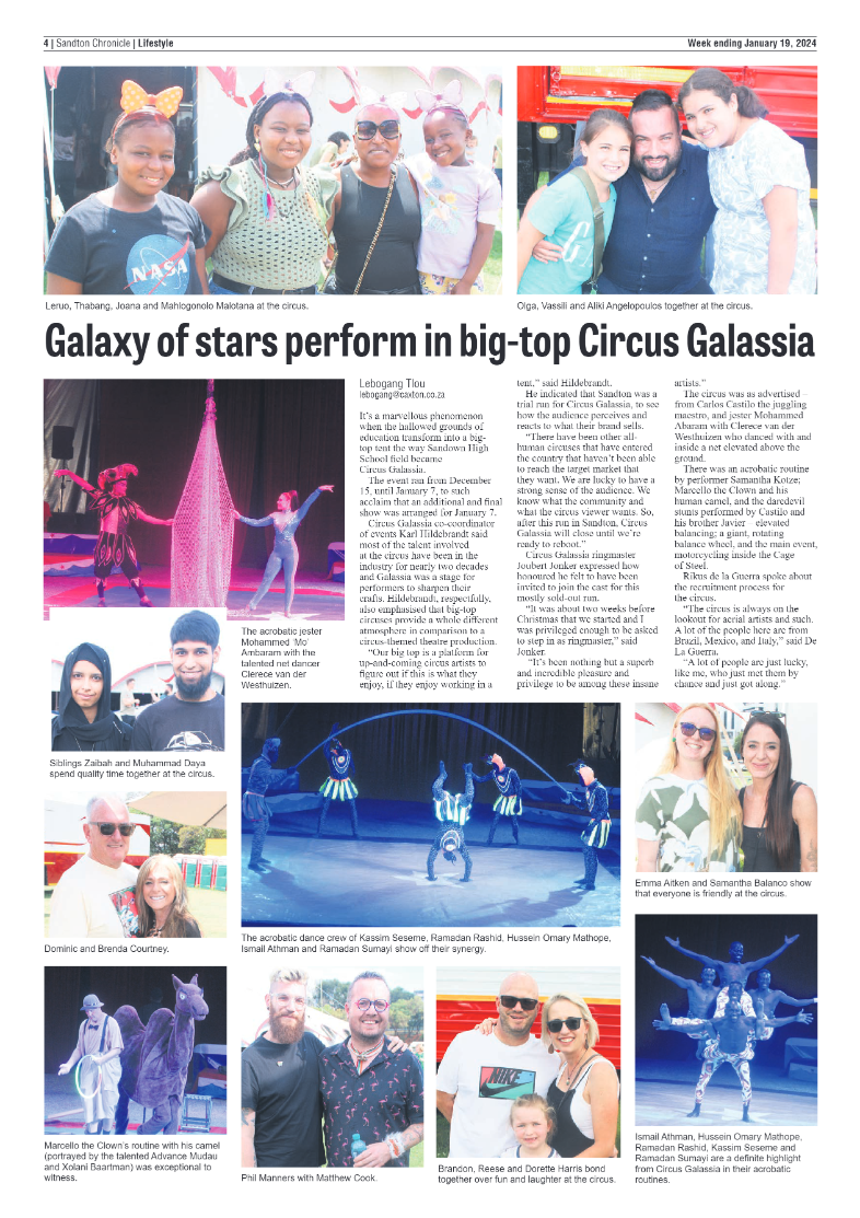 Sandton Chronicle 19 January 2024 page 4