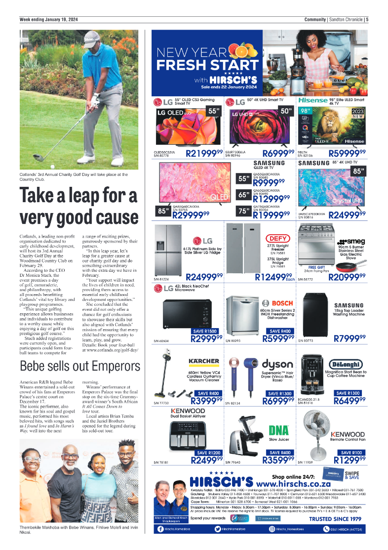 Sandton Chronicle 19 January 2024 page 5