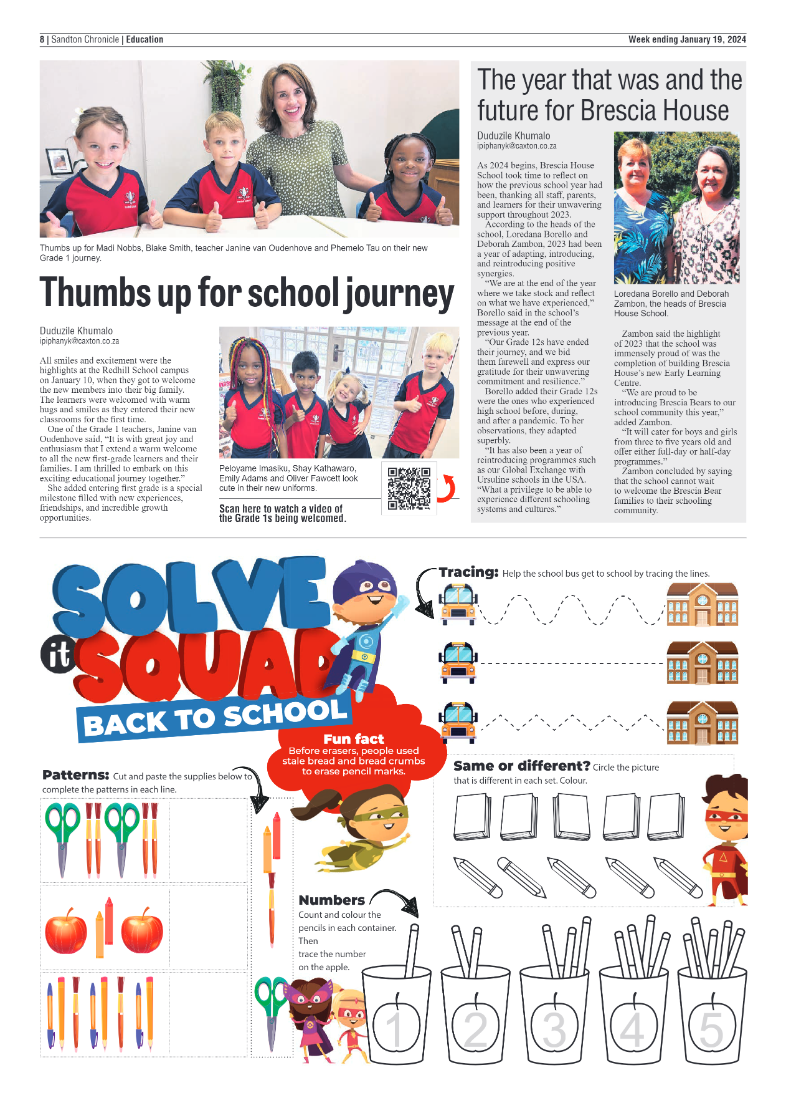 Sandton Chronicle 19 January 2024 page 8