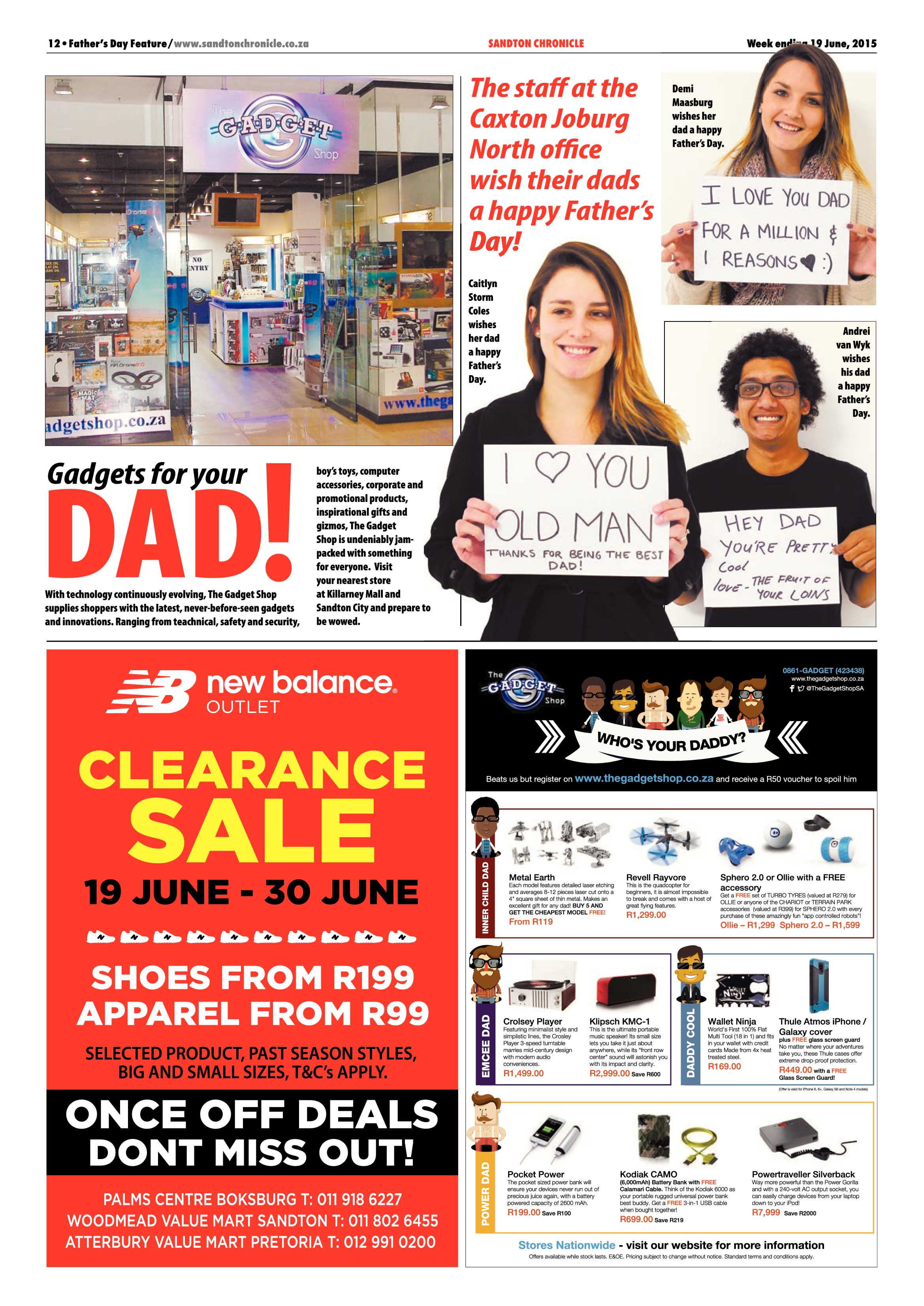 Sandton Chronicle 19 June 2015 page 12