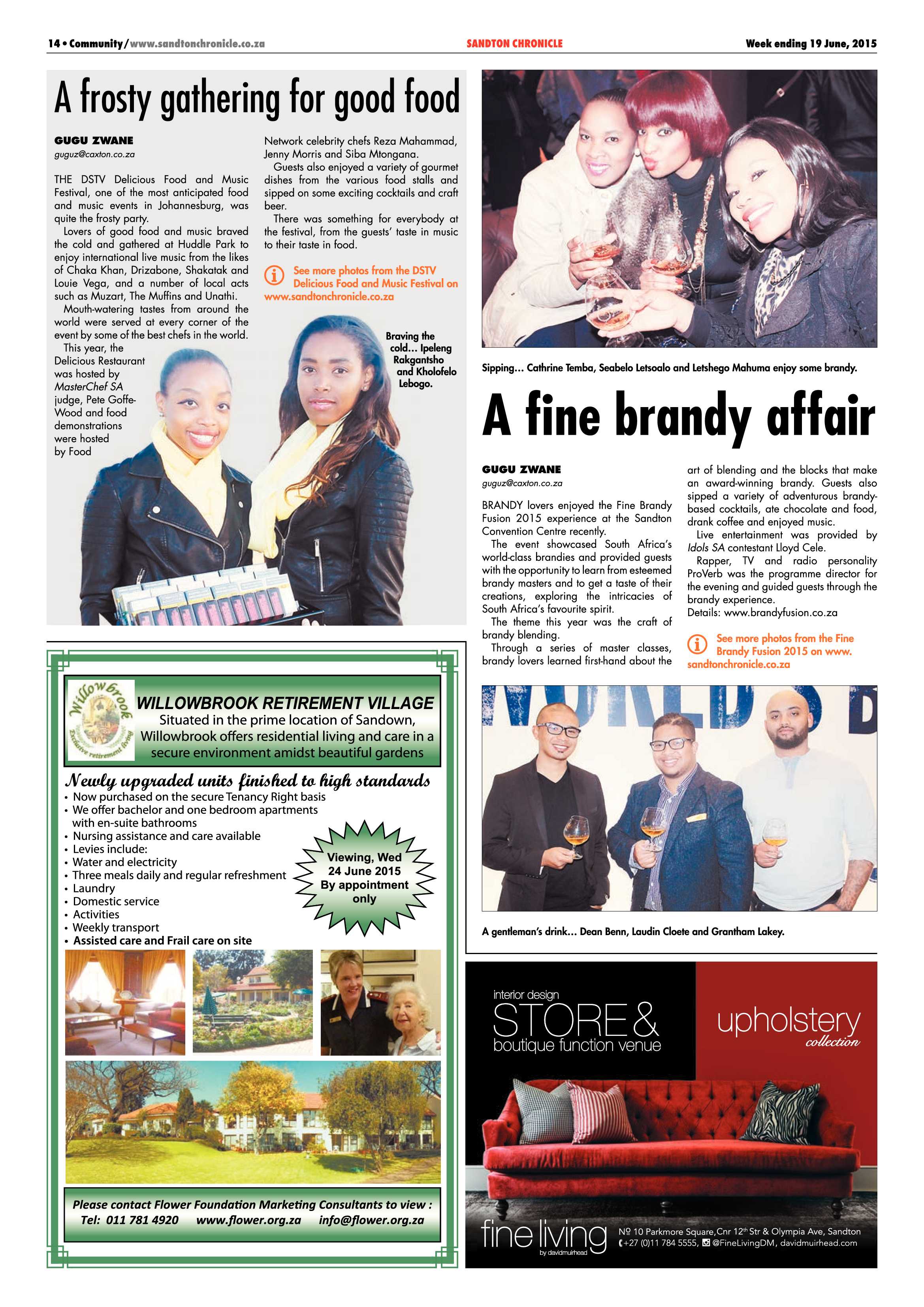 Sandton Chronicle 19 June 2015 page 14