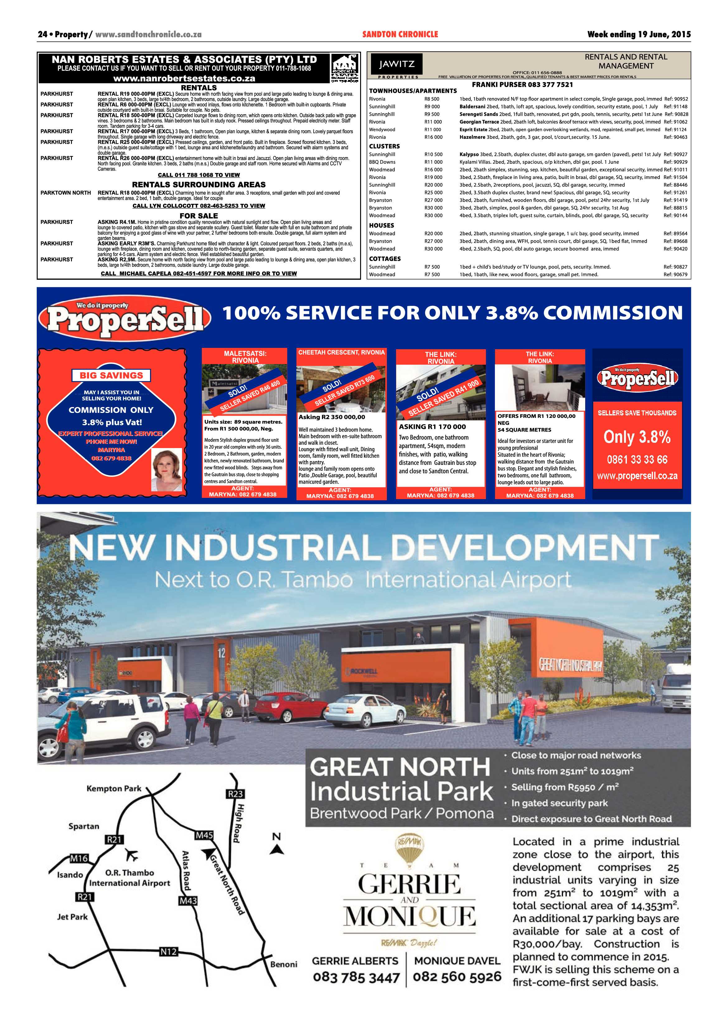 Sandton Chronicle 19 June 2015 page 24
