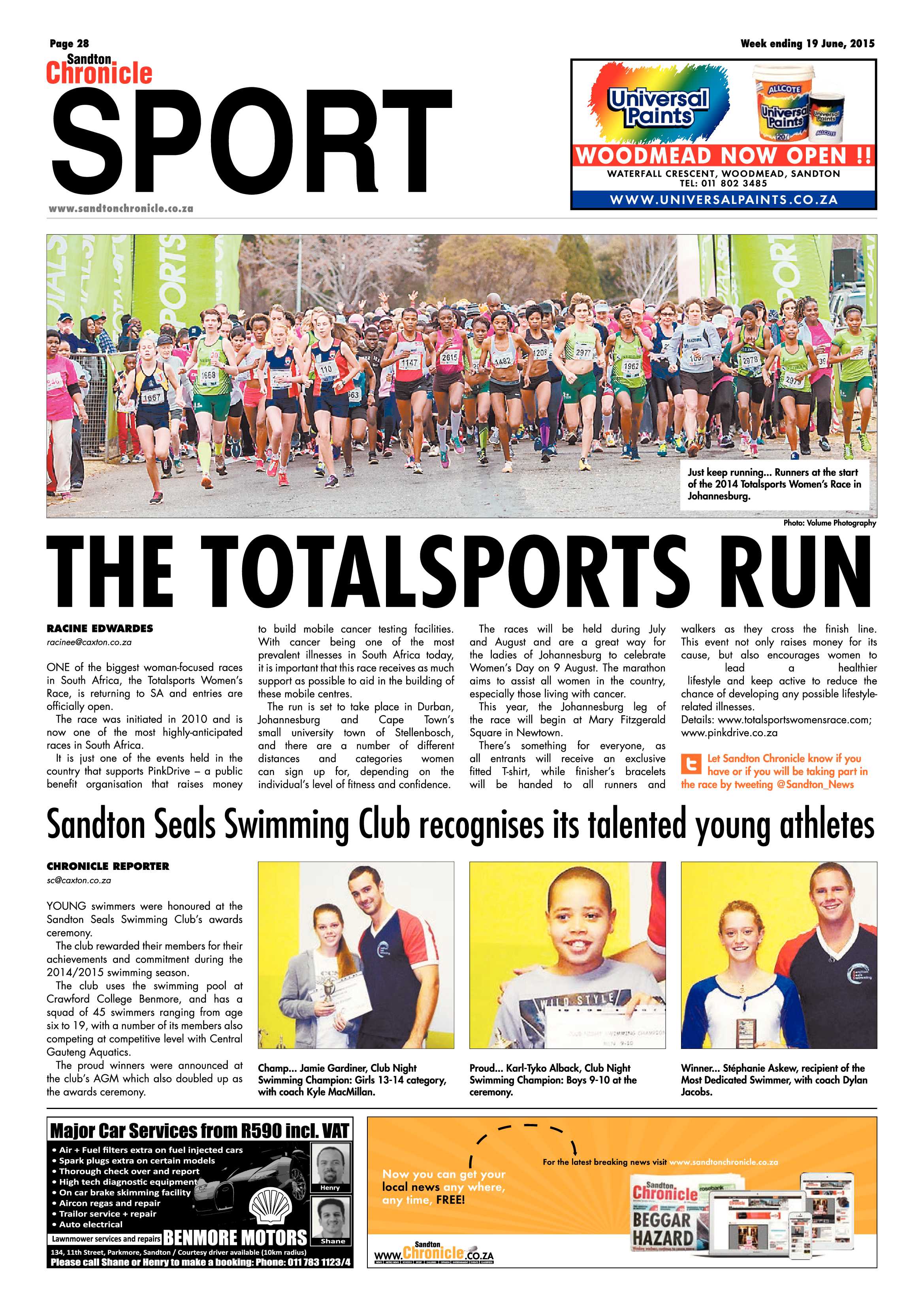 Sandton Chronicle 19 June 2015 page 28