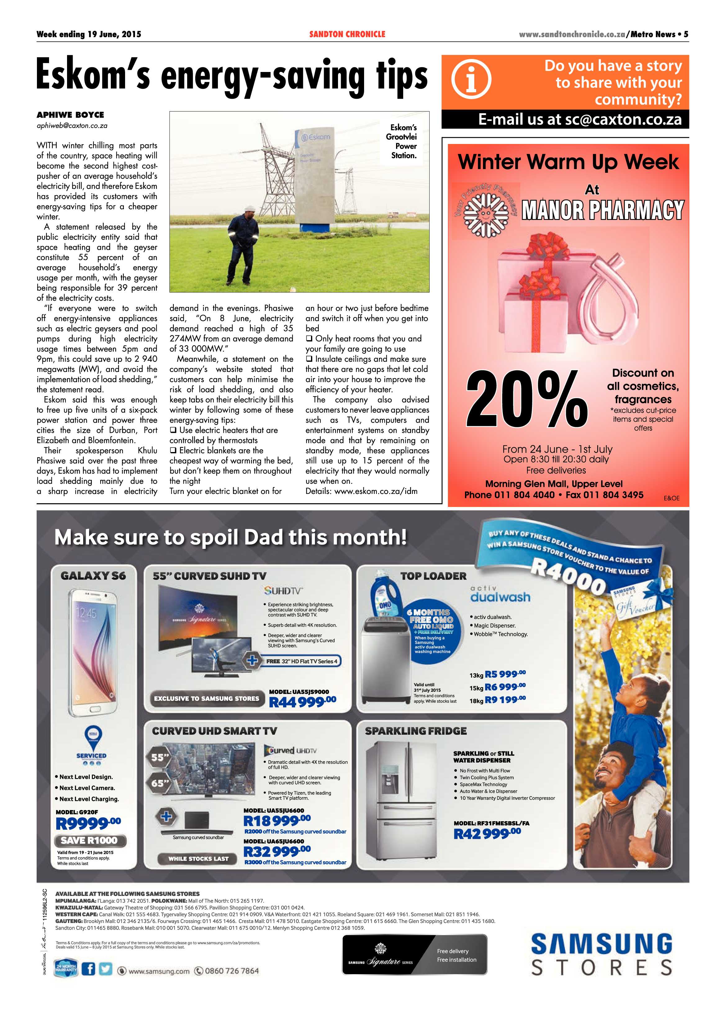 Sandton Chronicle 19 June 2015 page 5