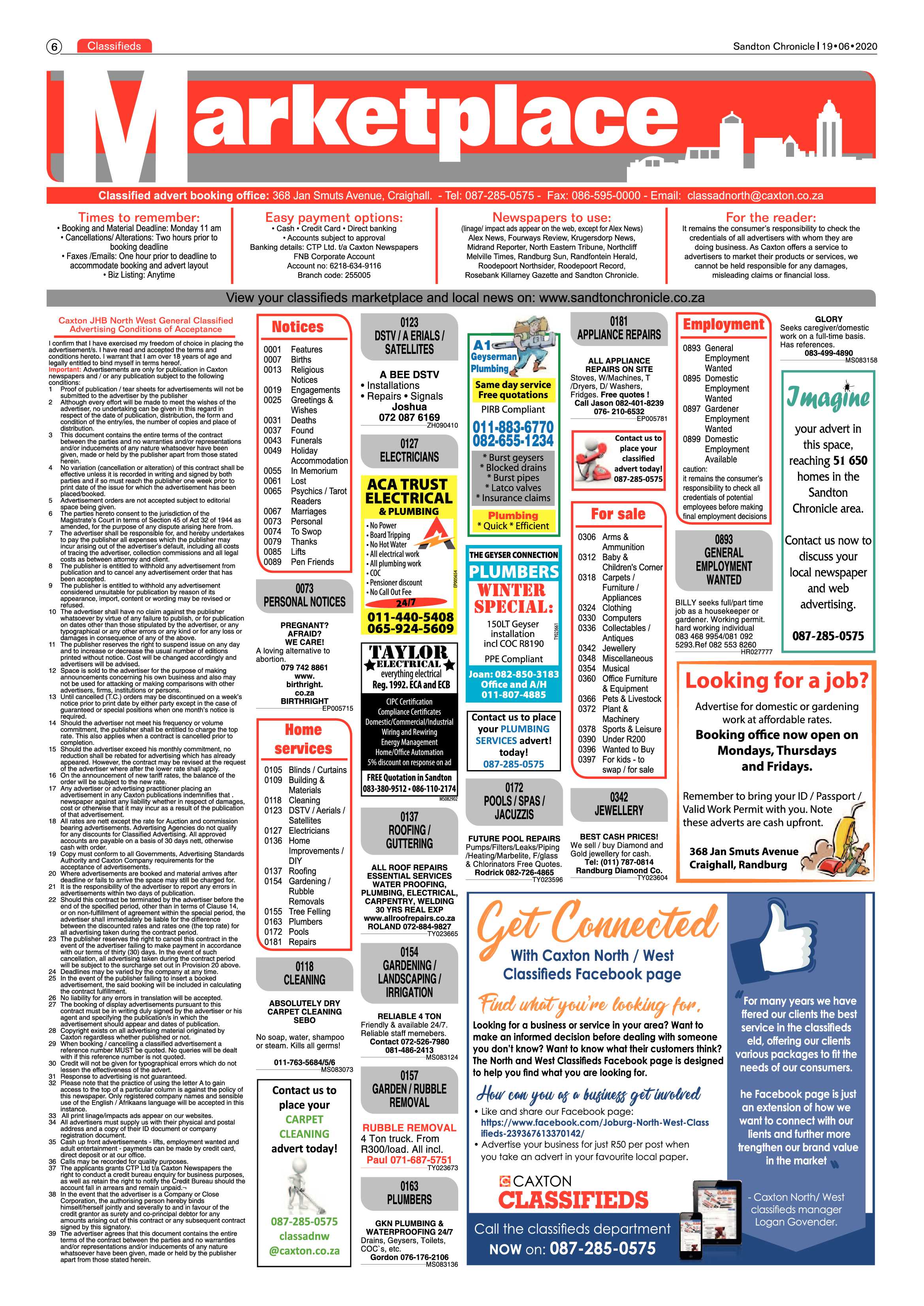 Sandton Chronicle 19 June 2020 page 6