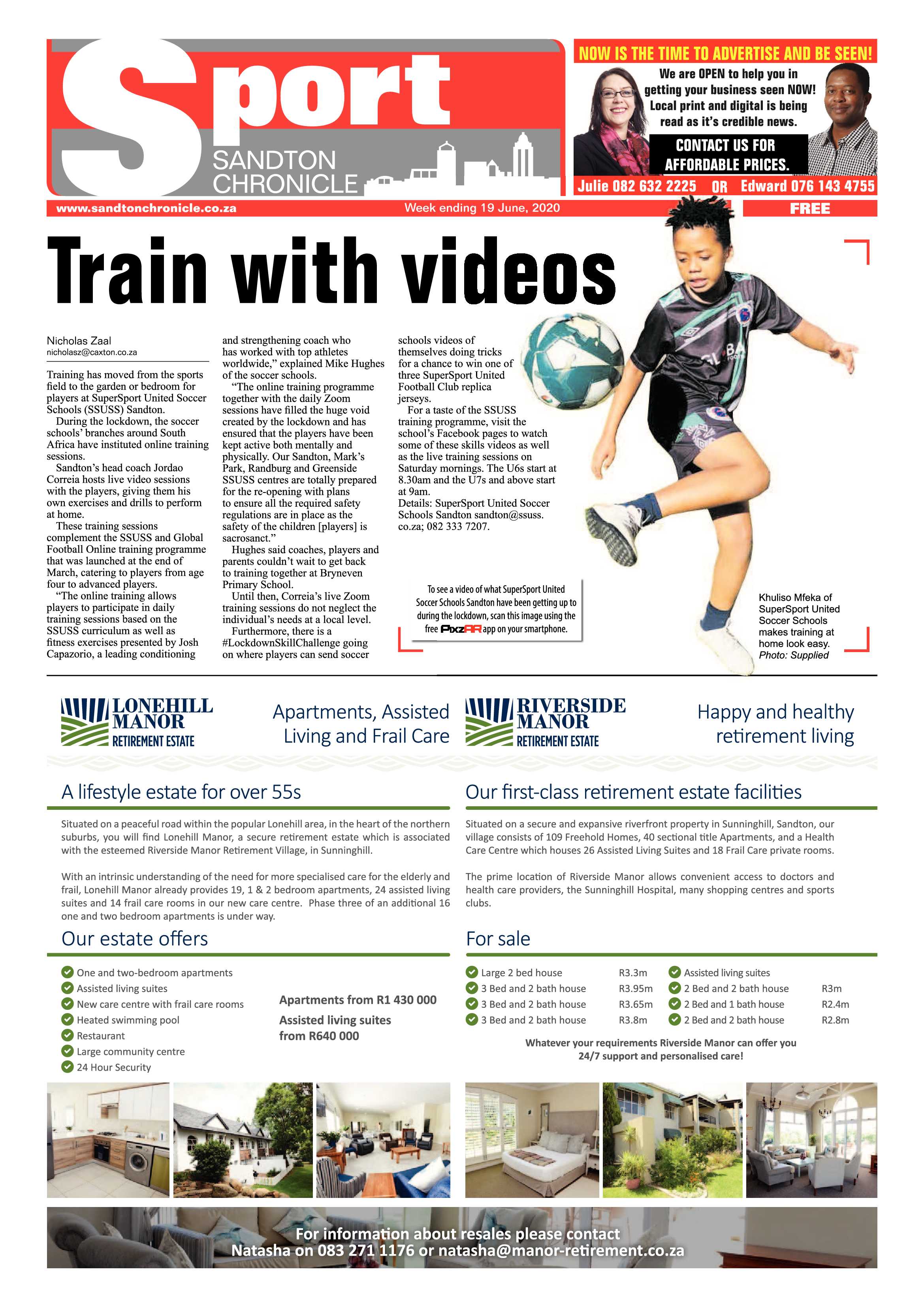 Sandton Chronicle 19 June 2020 page 8