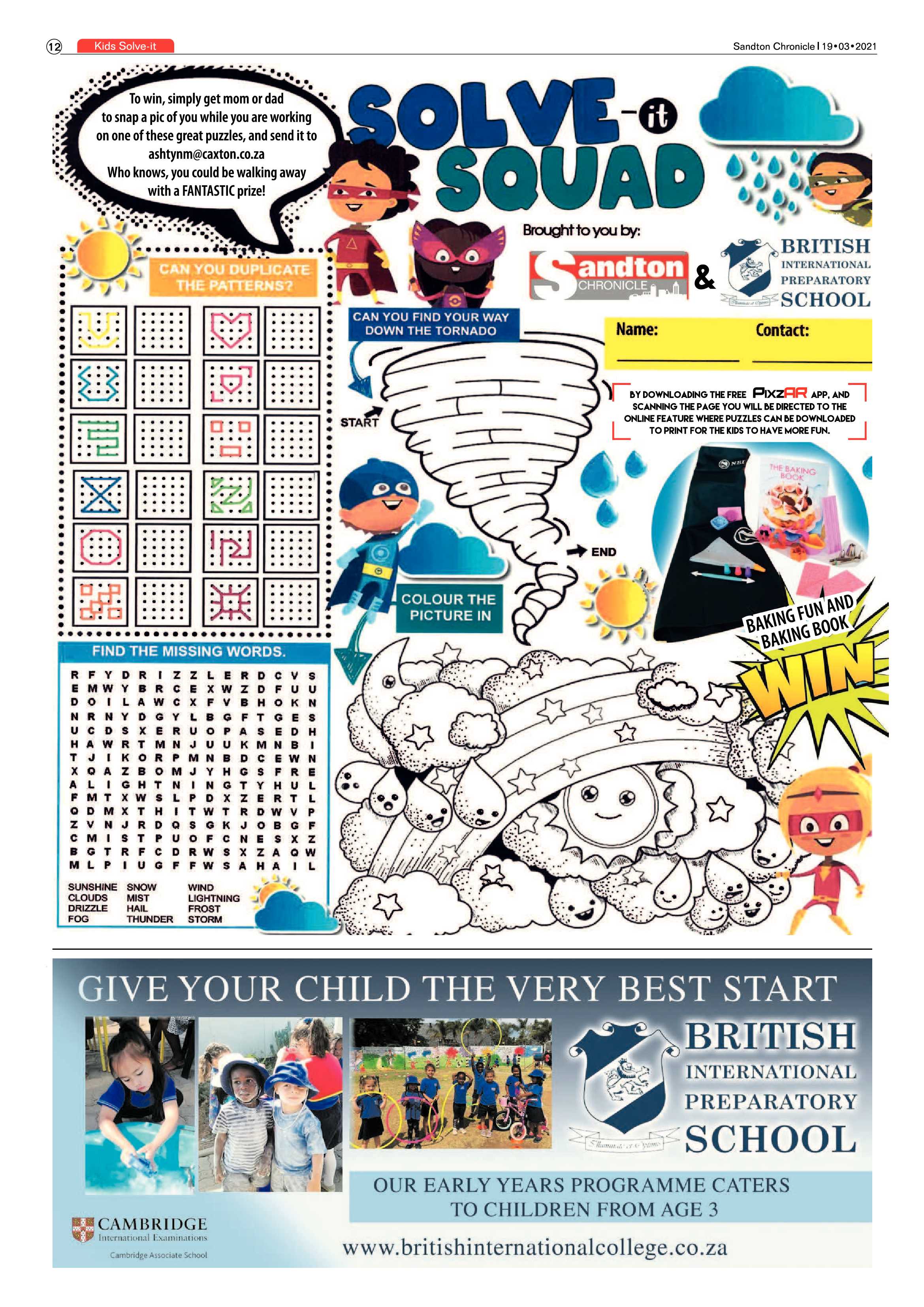 Sandton Chronicle 19 March 2021 page 12