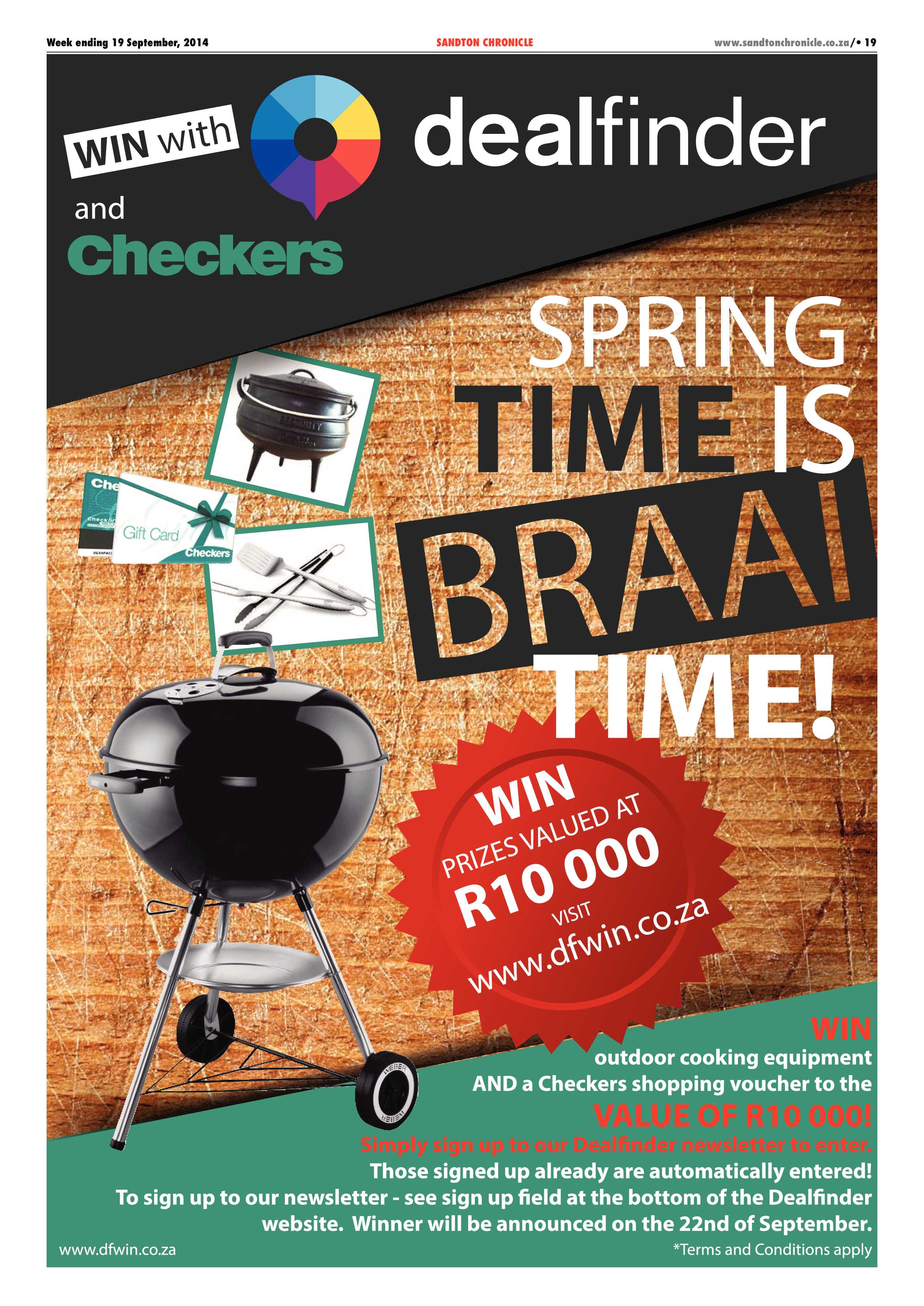 Sandton Chronicle 19 September 2014 page 19