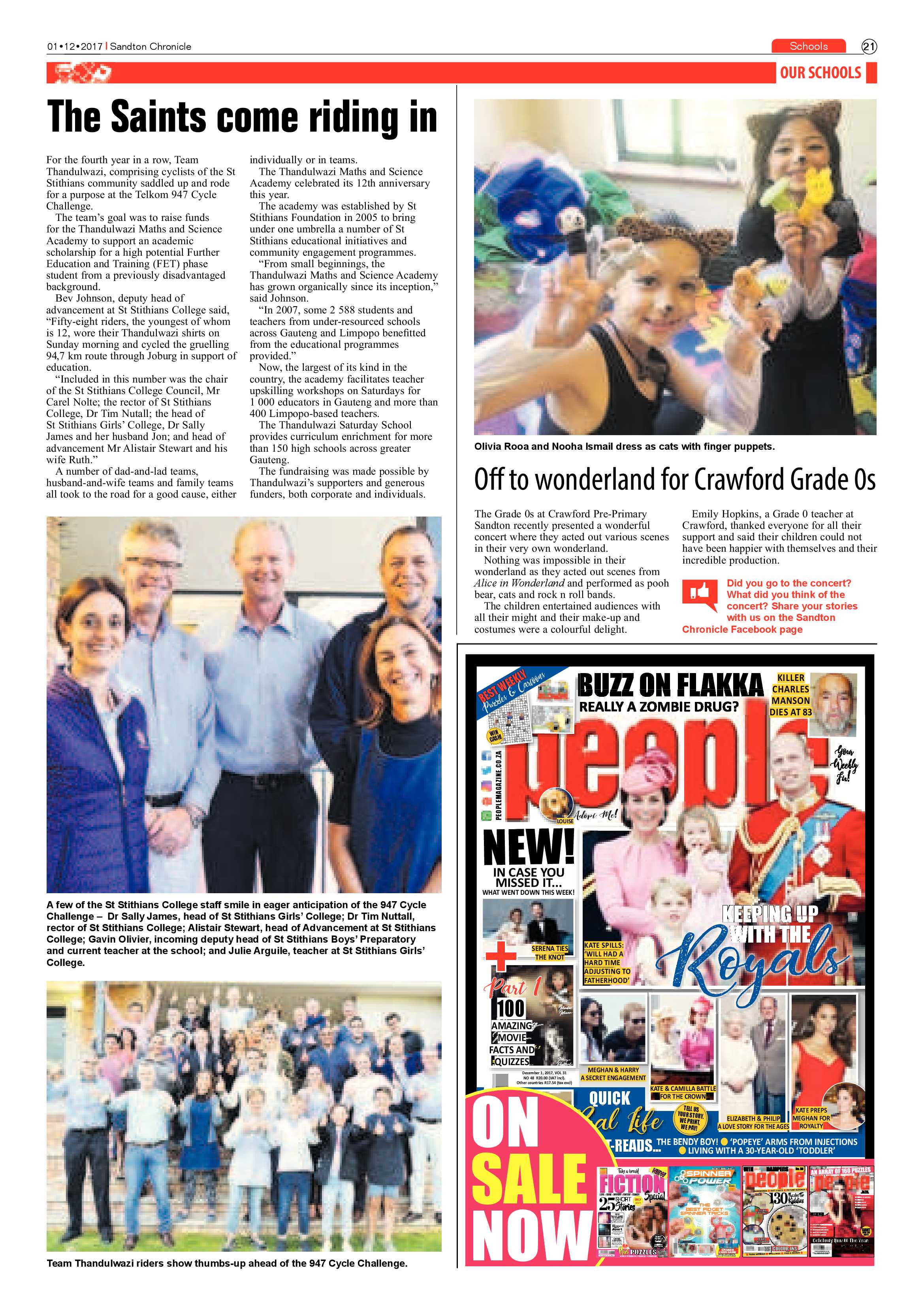 Sandton Chronicle  1 December page 21