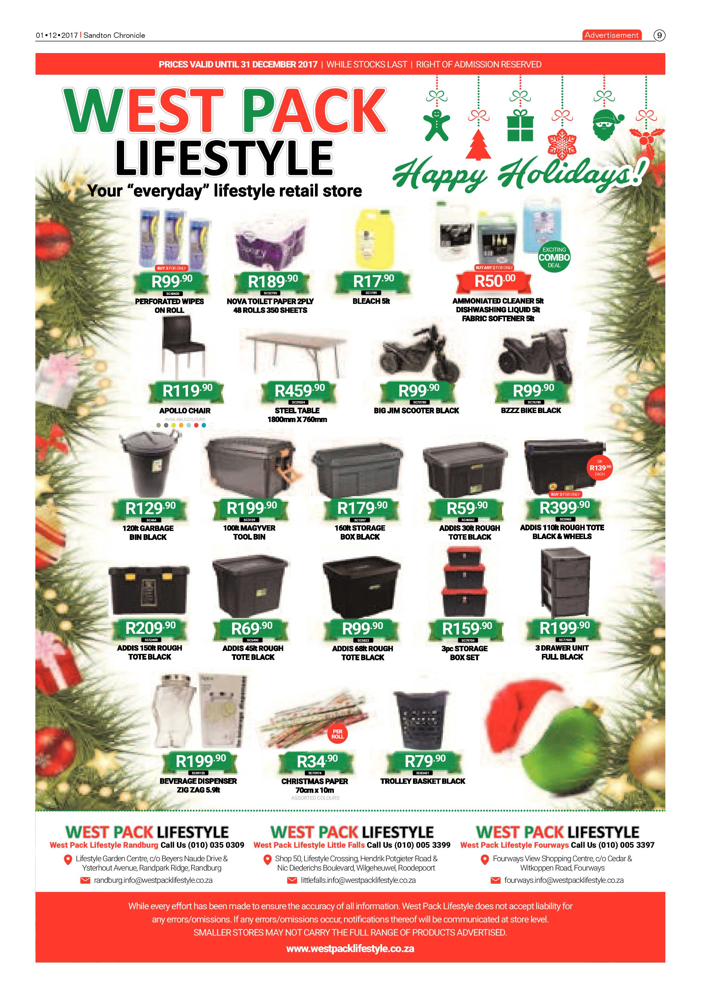 Sandton Chronicle  1 December page 9