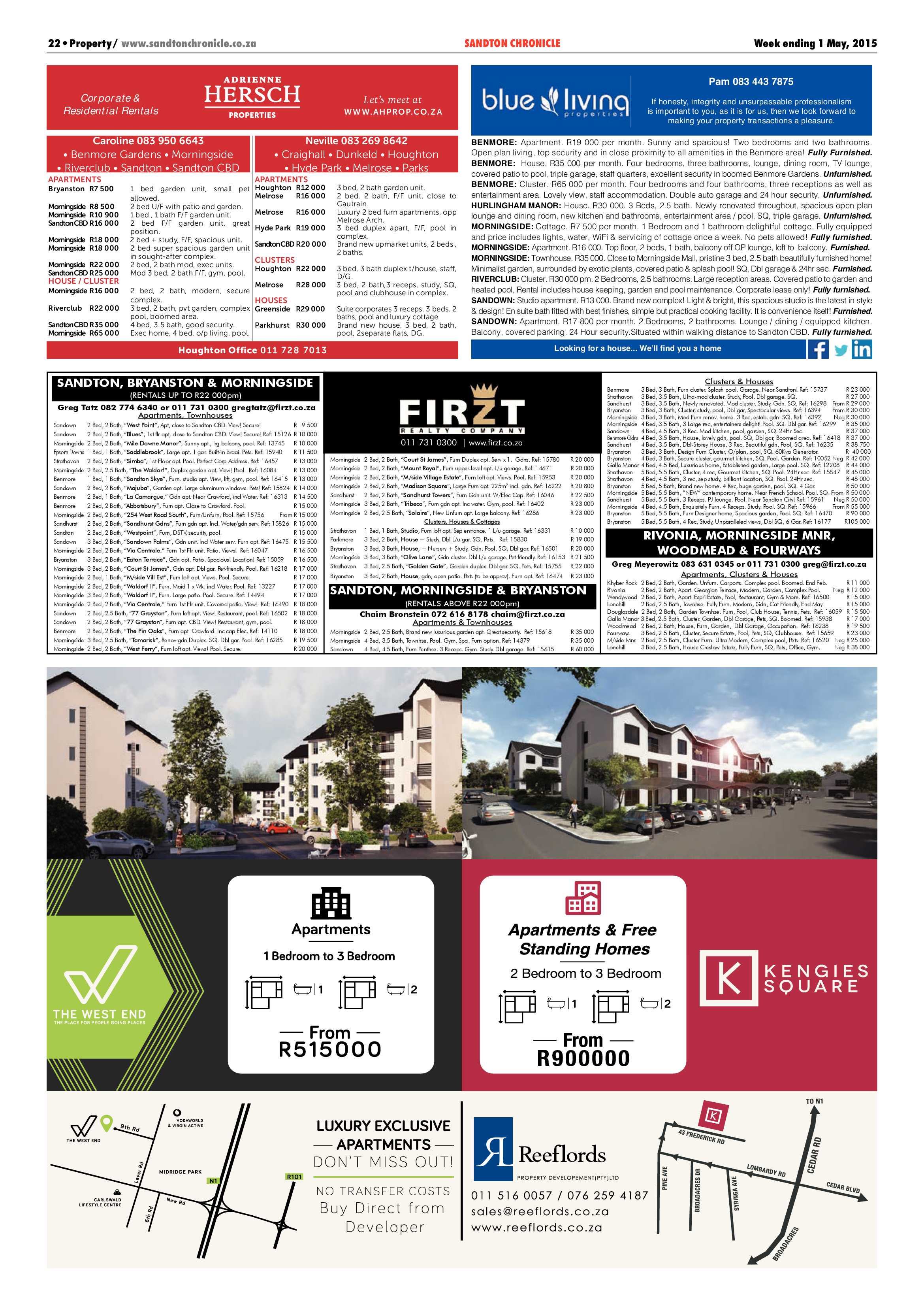 Sandton Chronicle 1 May 2015 page 22
