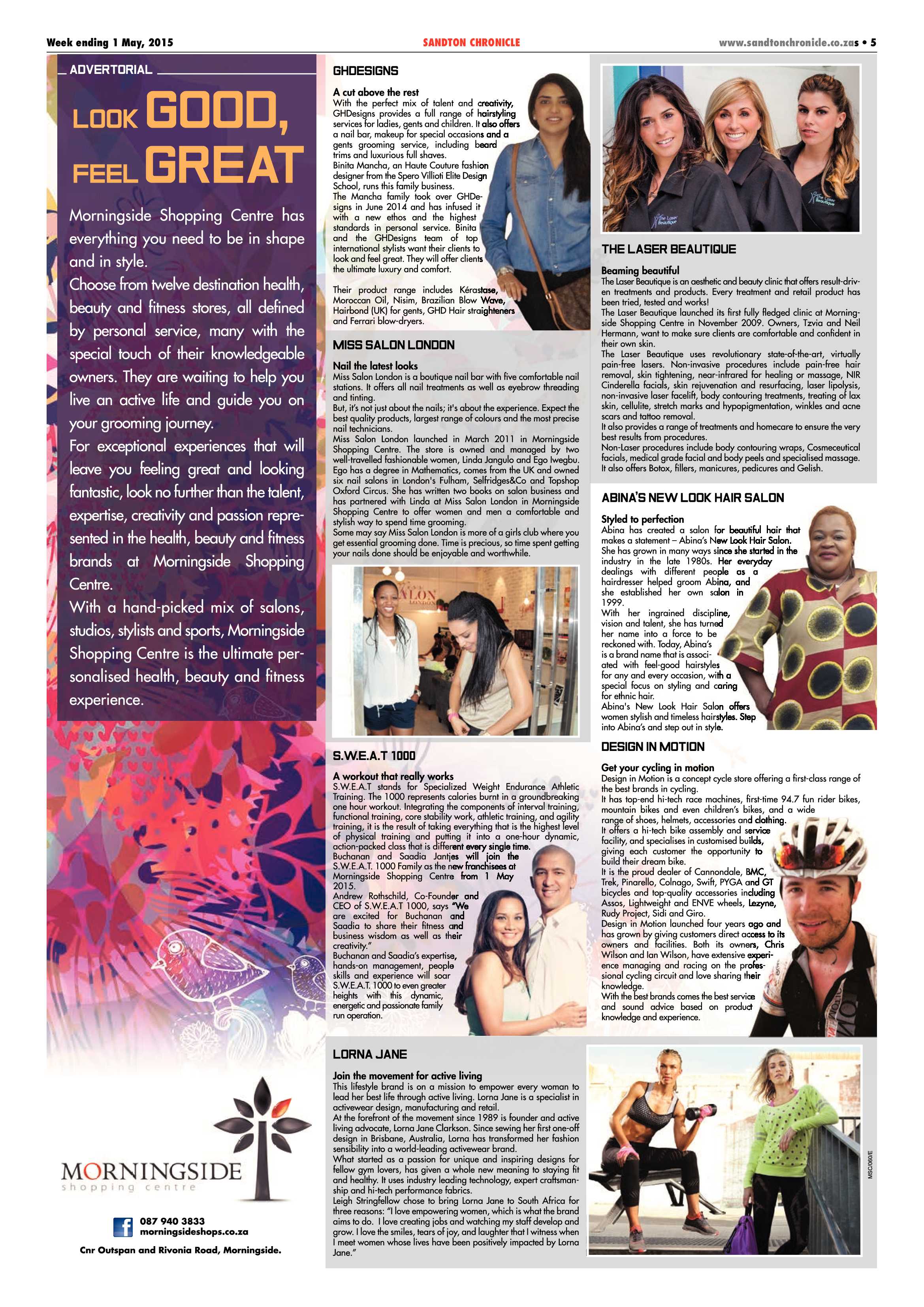 Sandton Chronicle 1 May 2015 page 5