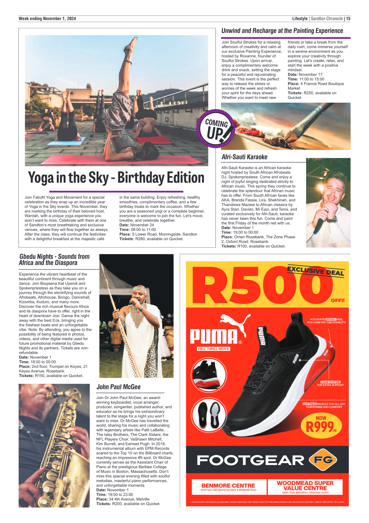 Sandton Chronicle 1 November 2024 page 15