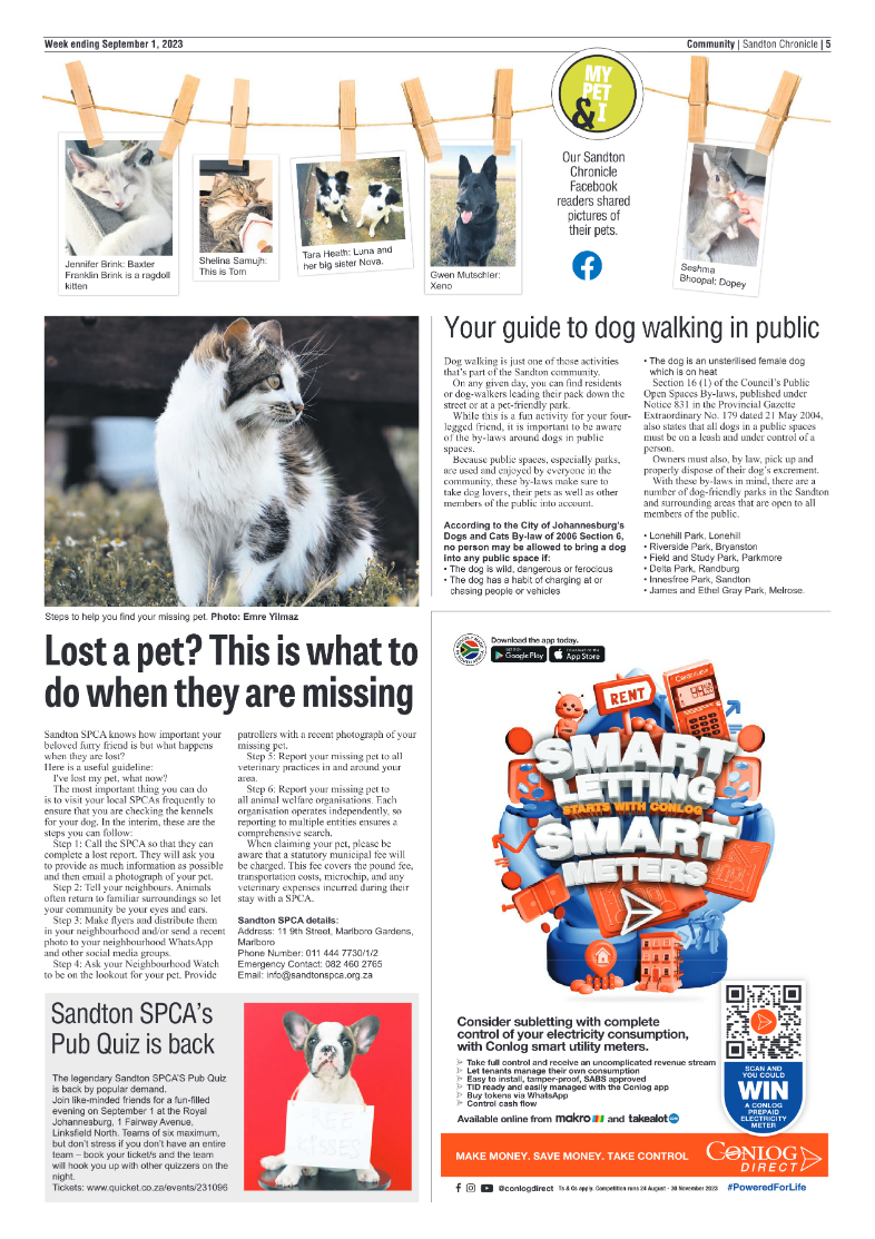 Sandton Chronicle 1 September 2023 page 5