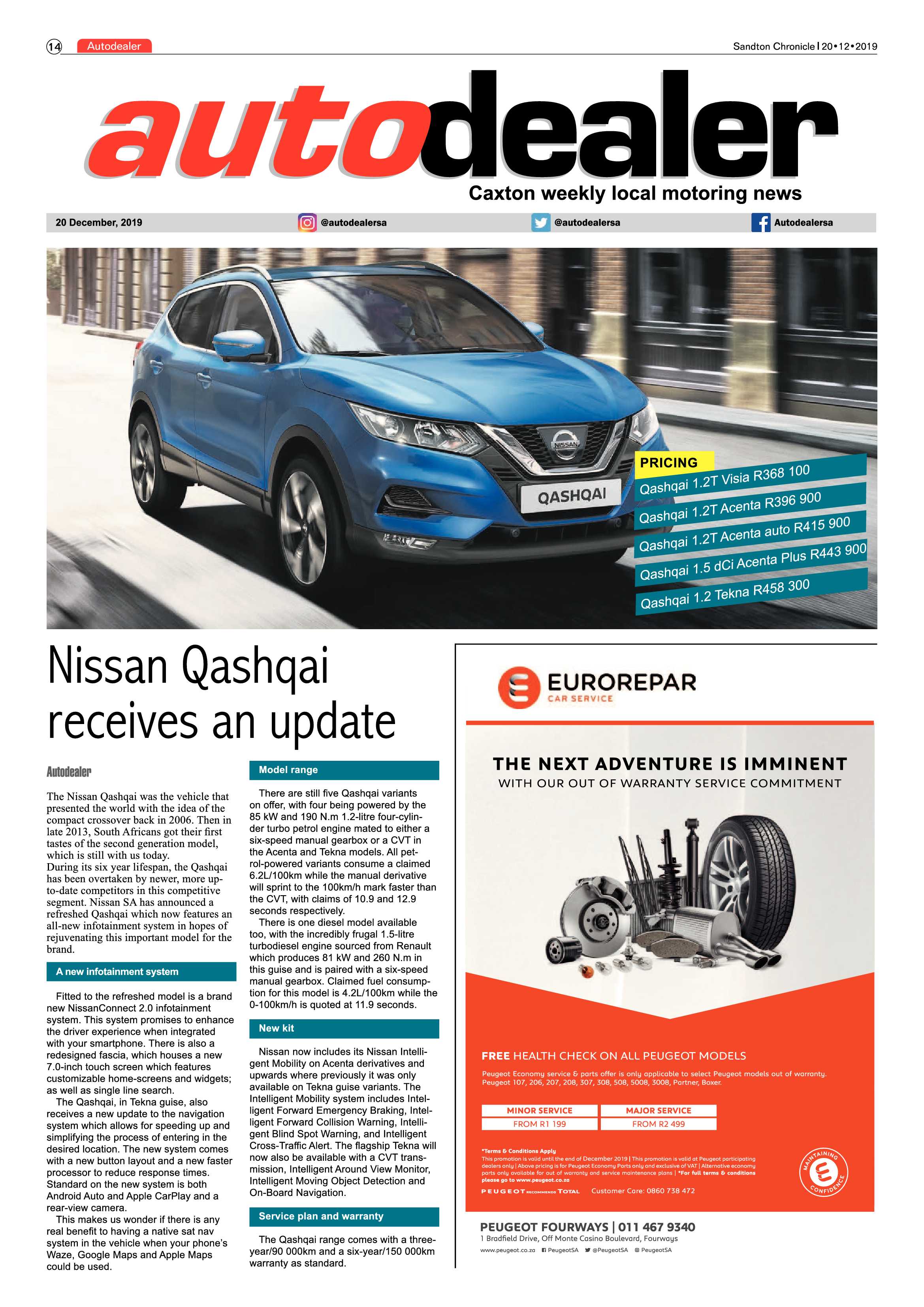 Sandton Chronicle 20 December 2019 page 14