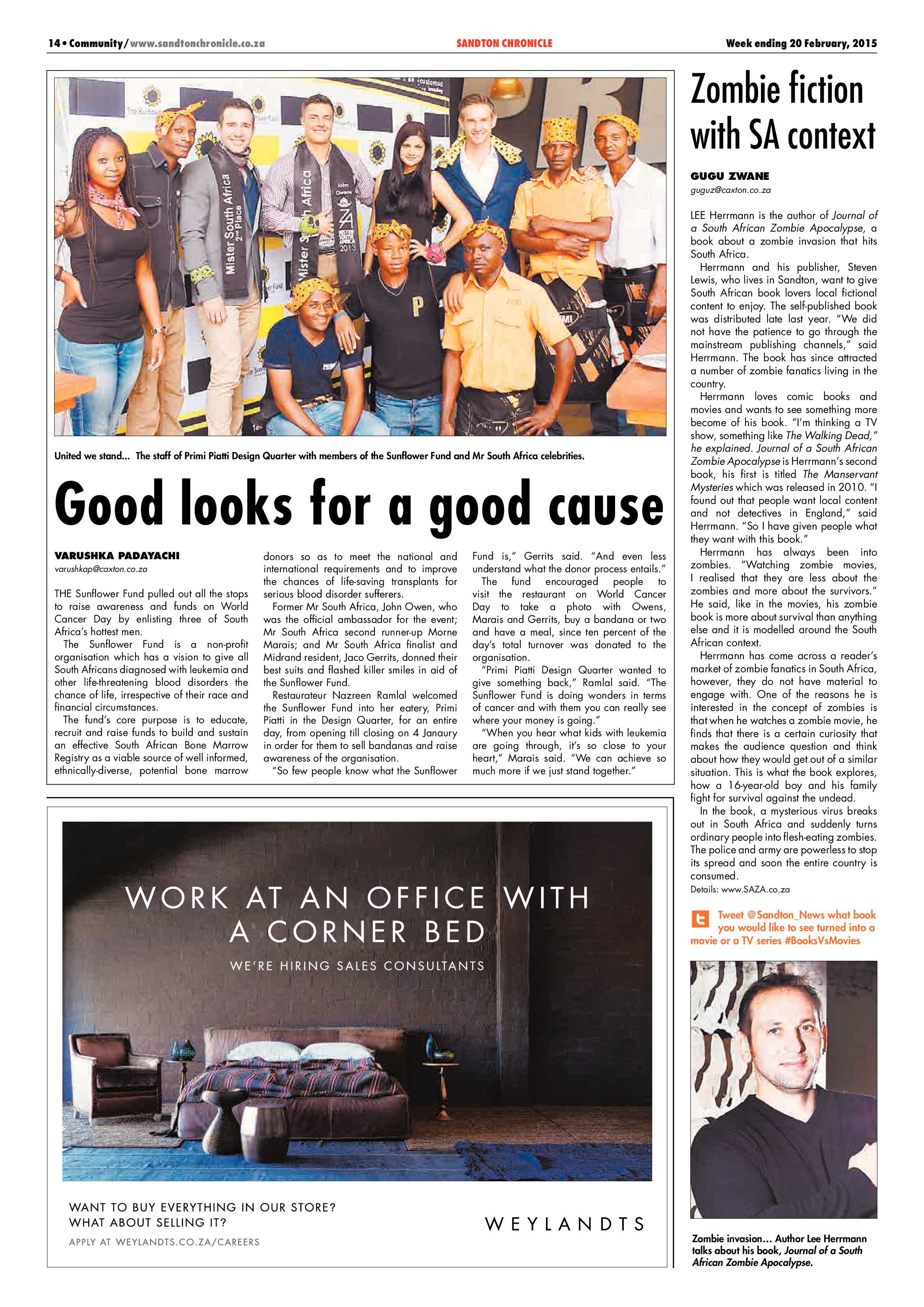 Sandton Chronicle 20 February 2015 page 14