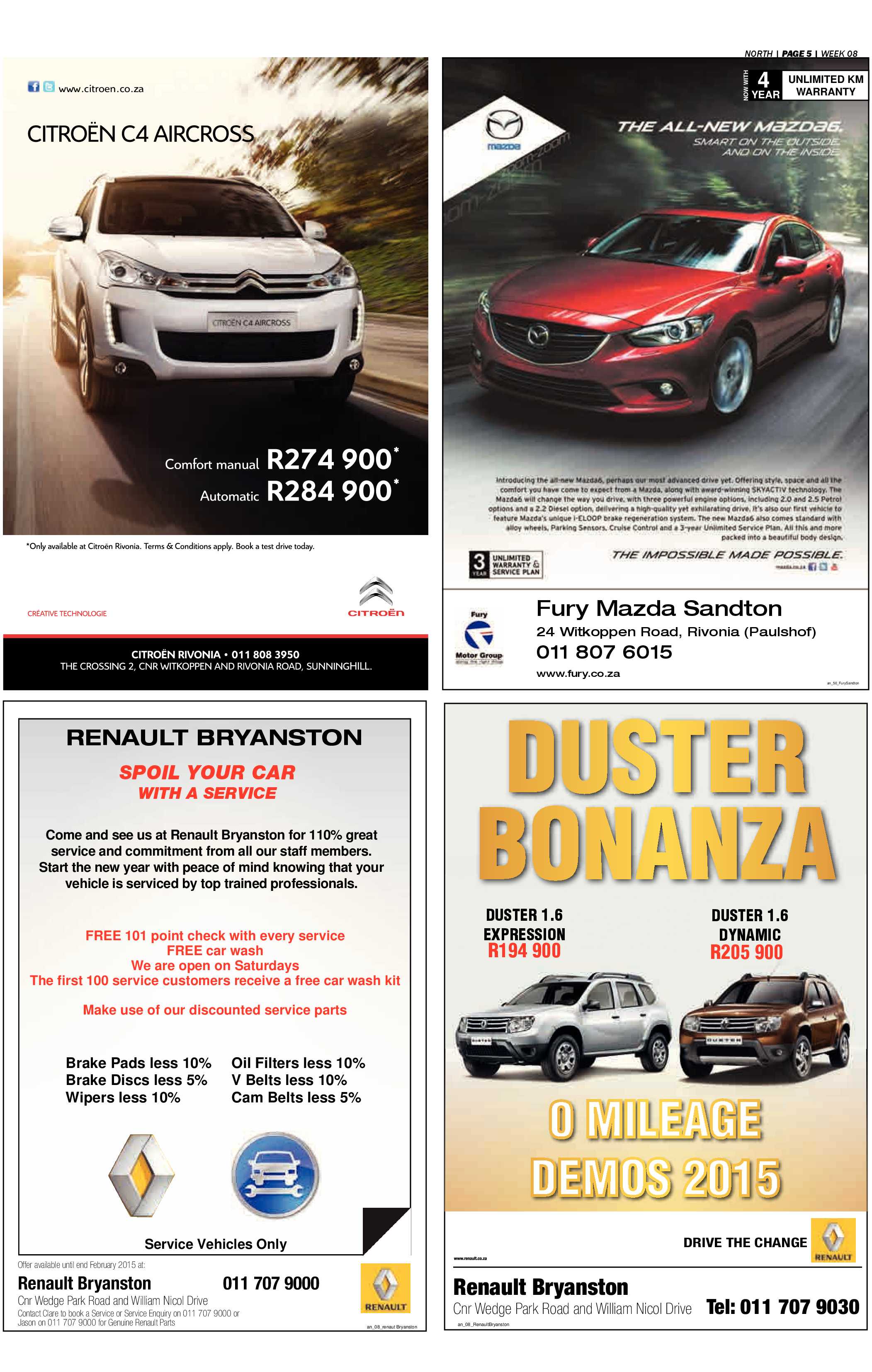 Sandton Chronicle 20 February 2015 page 19