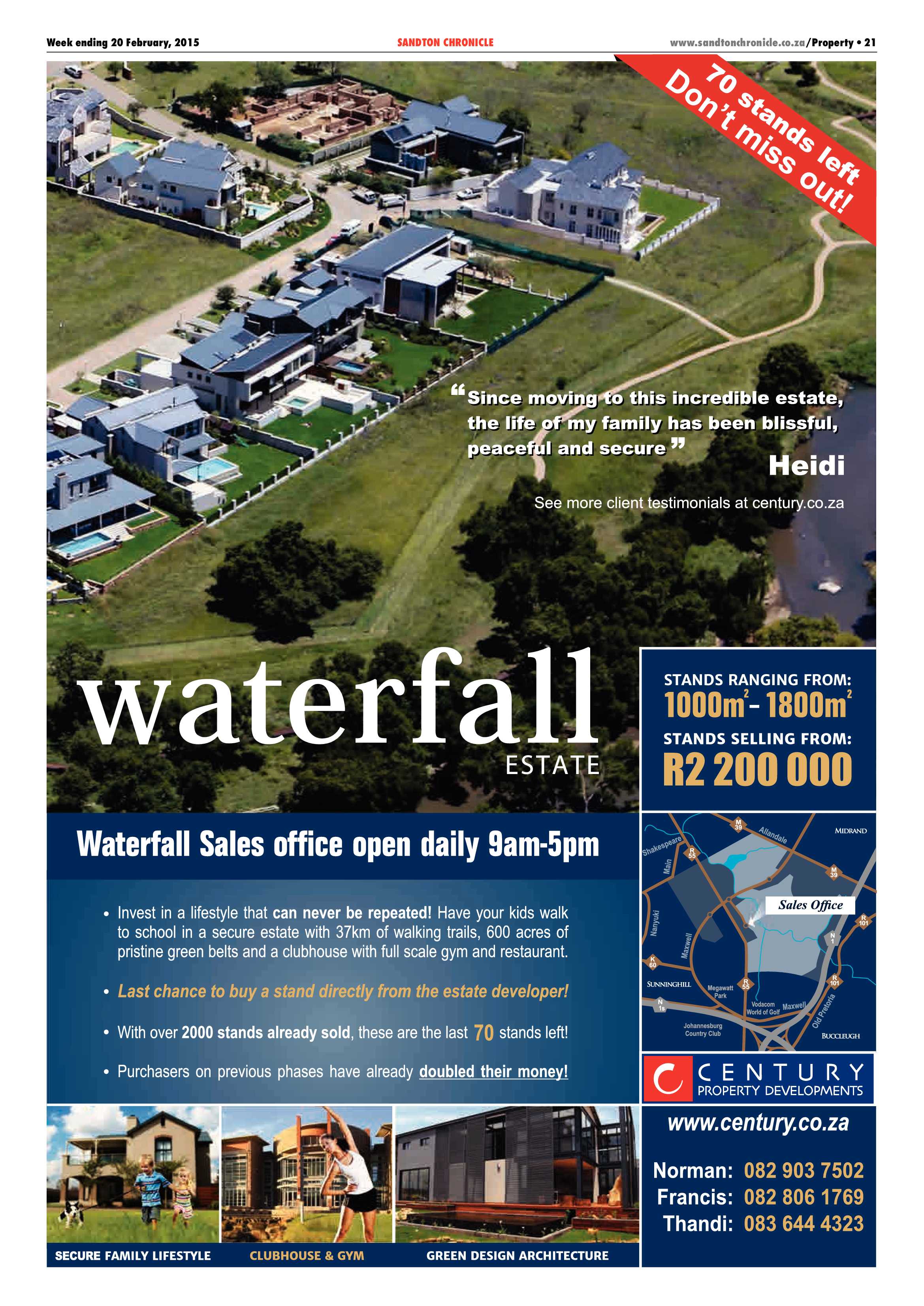 Sandton Chronicle 20 February 2015 page 33