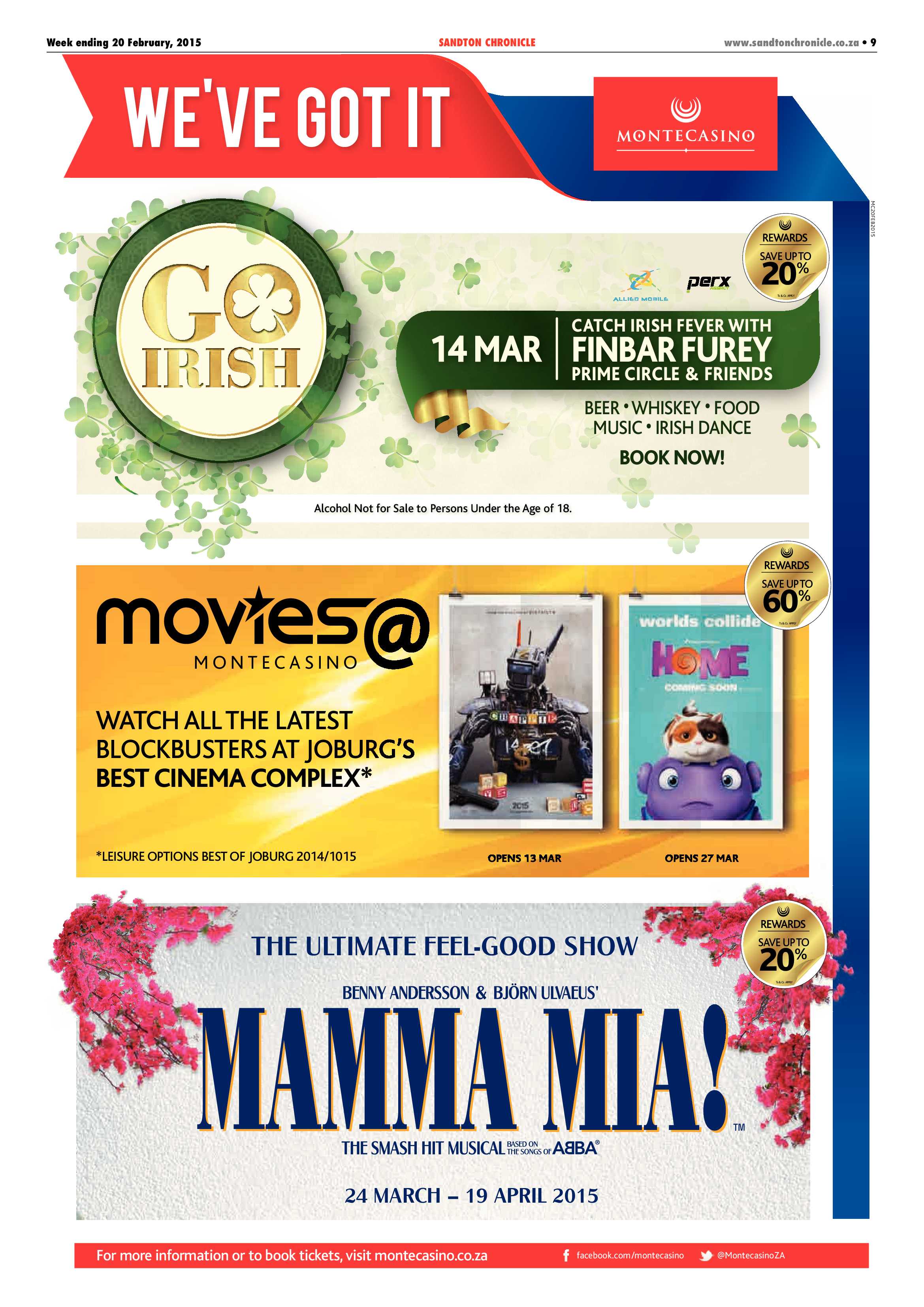 Sandton Chronicle 20 February 2015 page 9