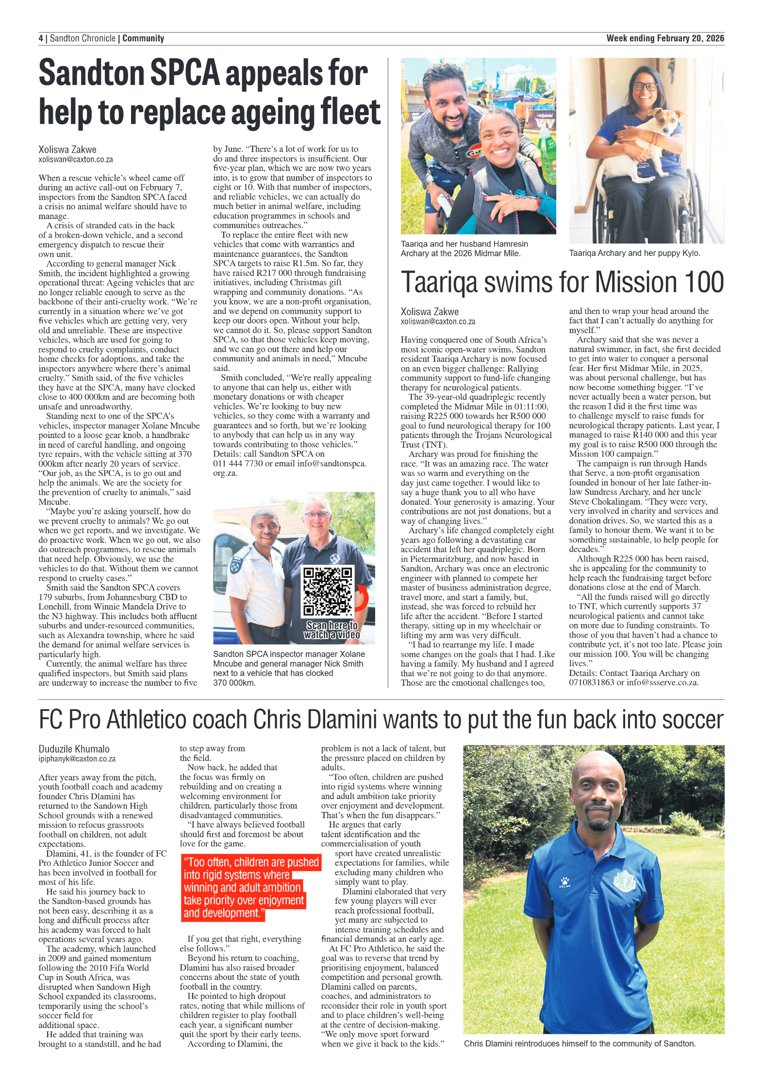 Sandton Chronicle 20 February 2026 page 4