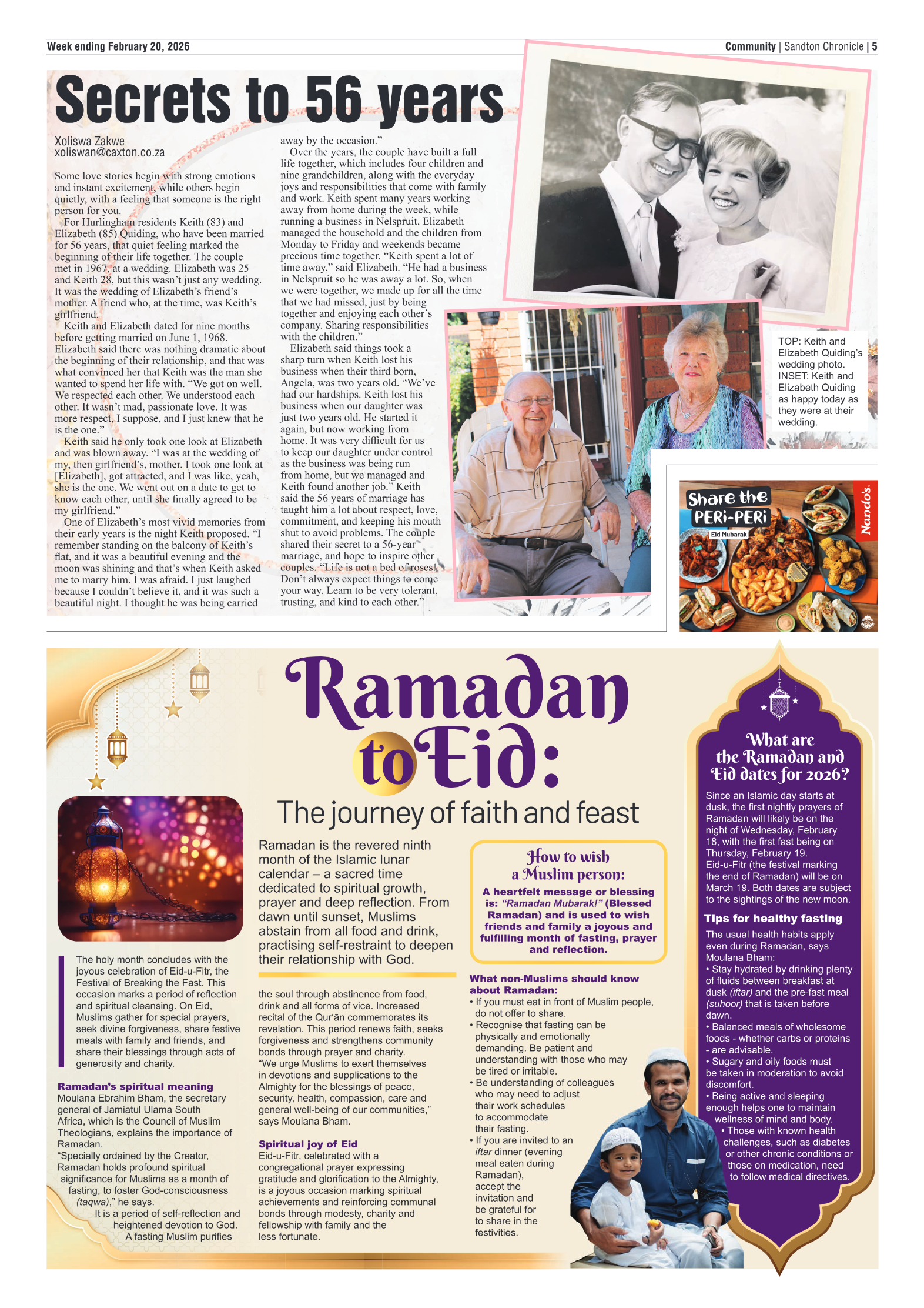 Sandton Chronicle 20 February 2026 page 5