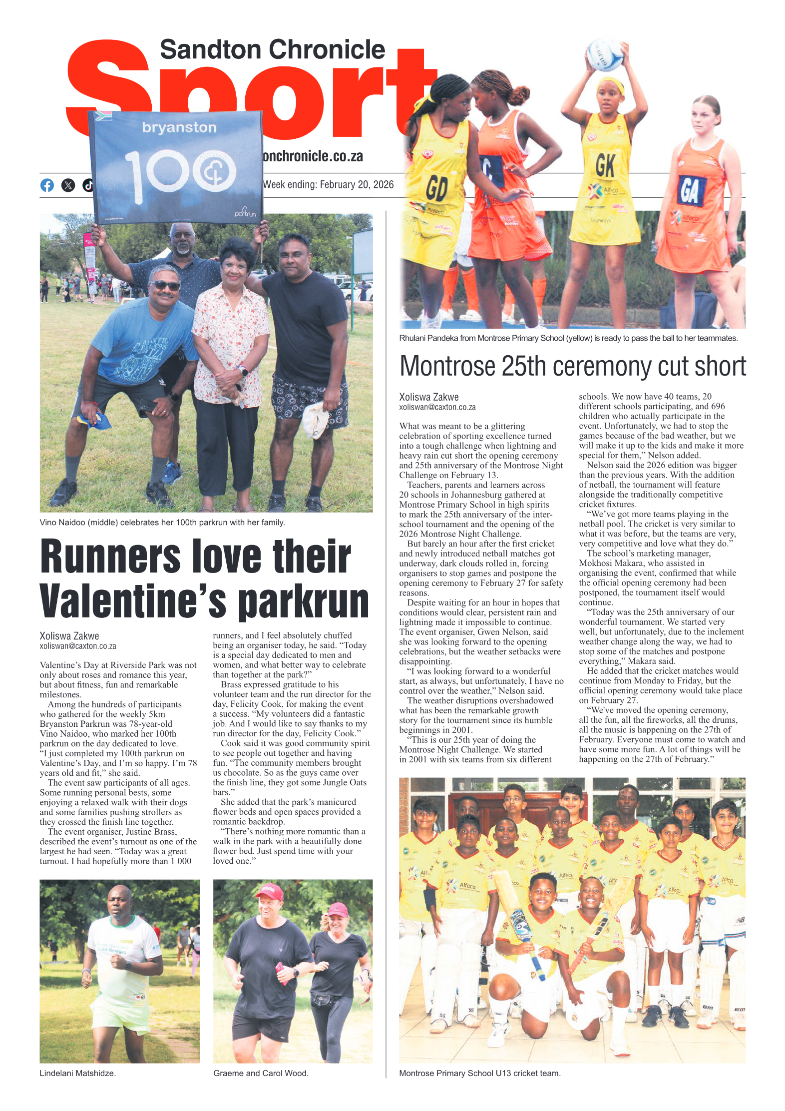 Sandton Chronicle 20 February 2026 page 8
