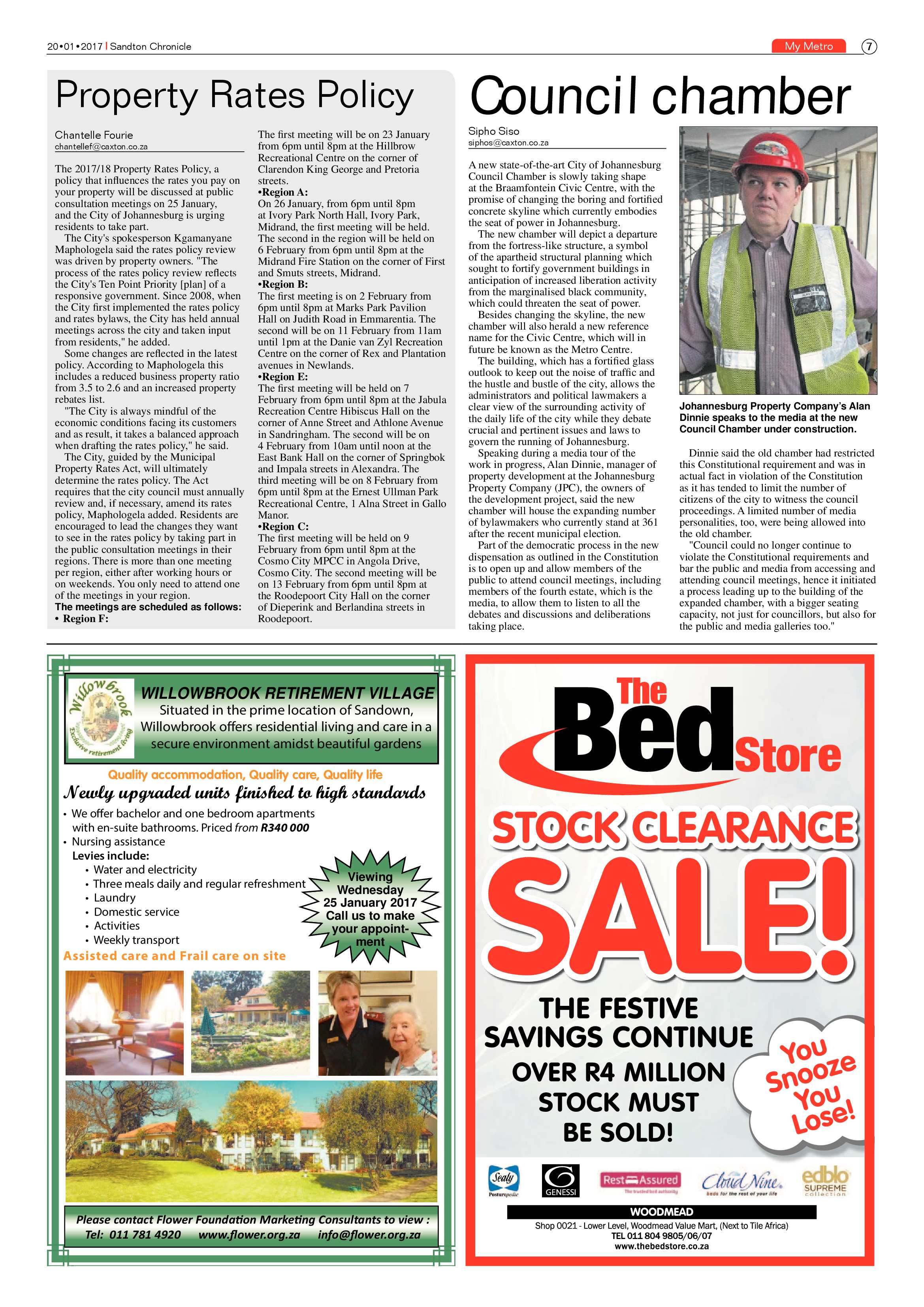 Sandton Chronicle 20 Janaury 2017 page 7
