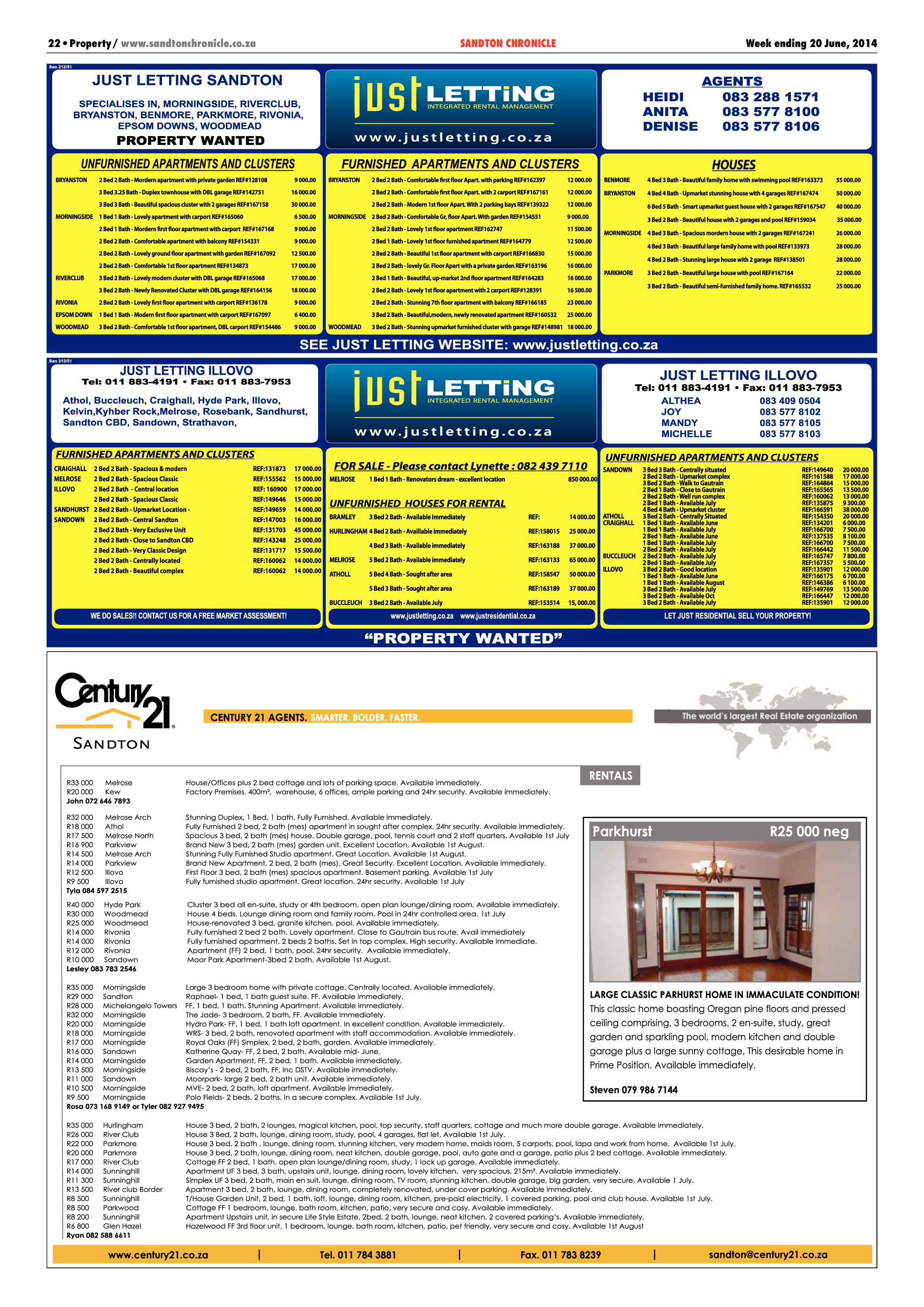 Sandton Chronicle 20 June 2014 page 22