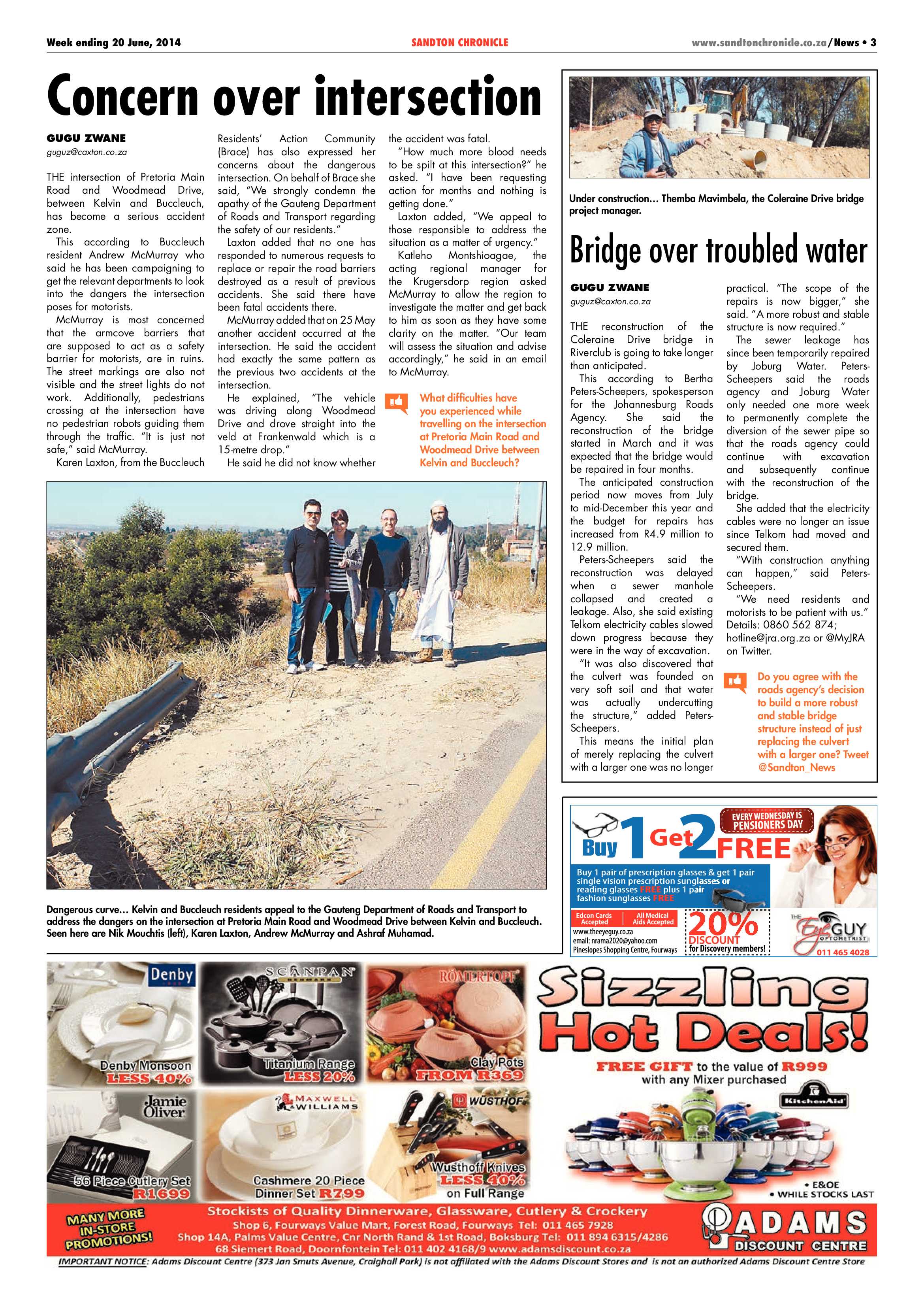 Sandton Chronicle 20 June 2014 page 3