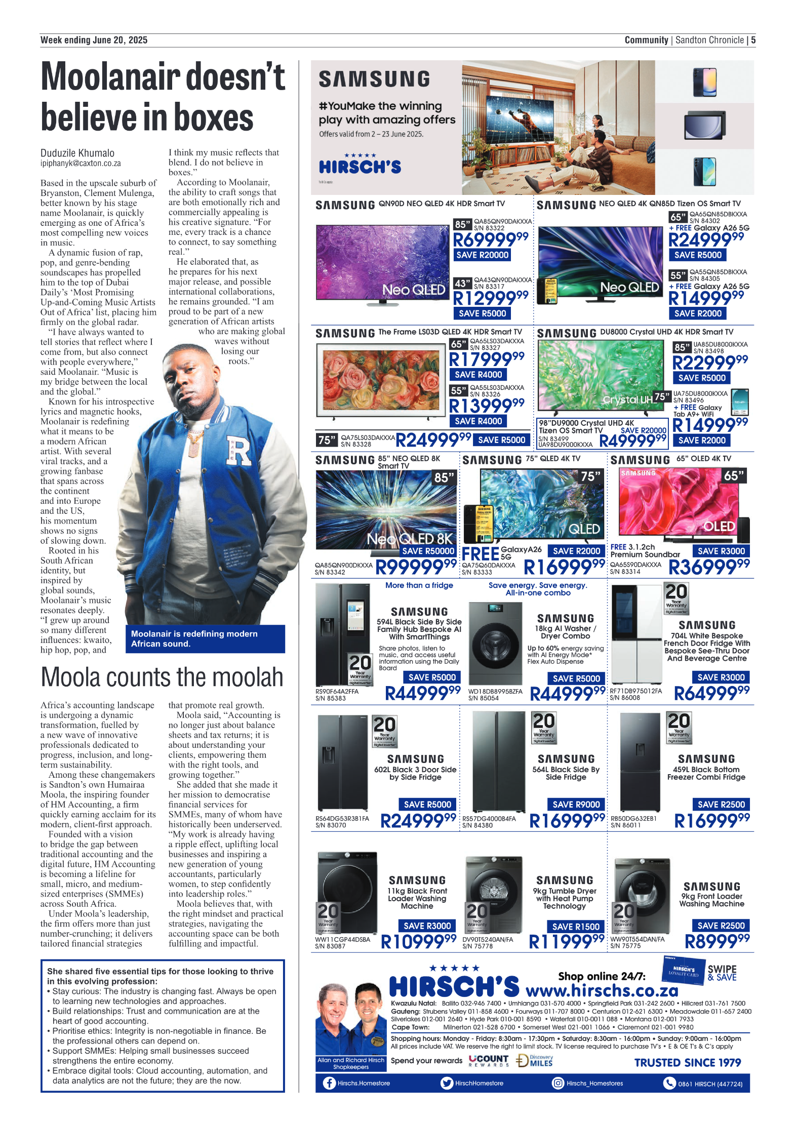 Sandton Chronicle 20 June 2025 page 5