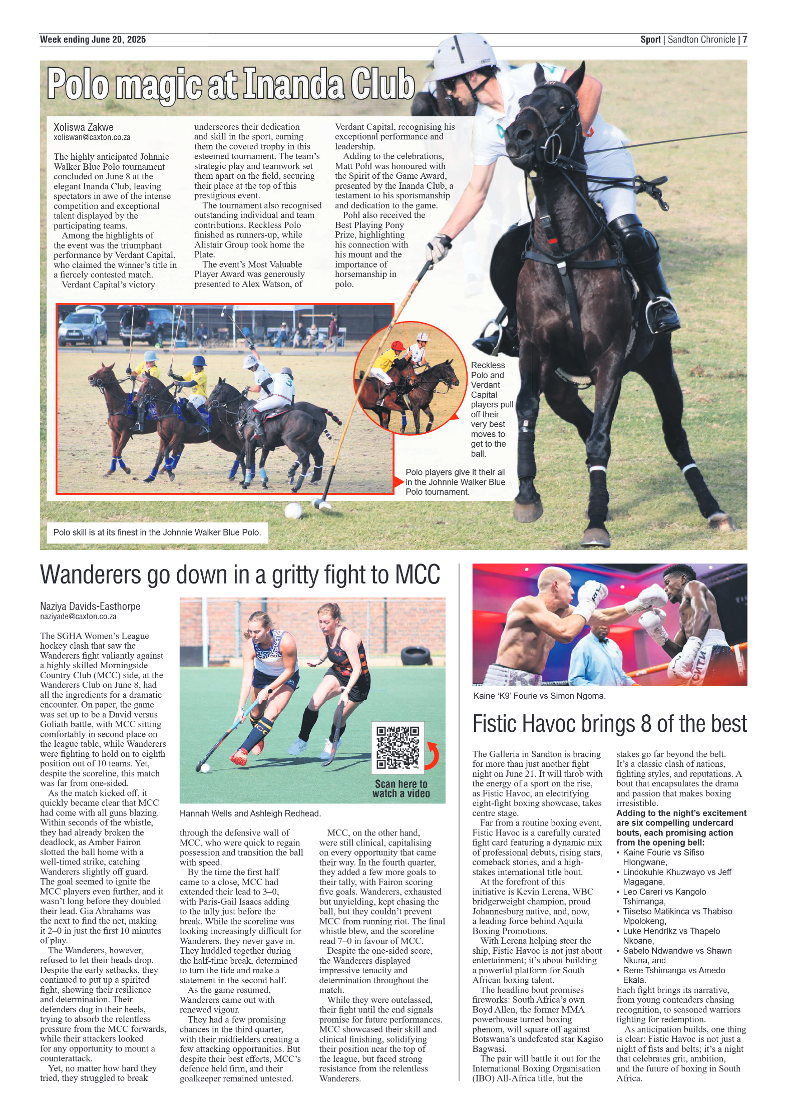 Sandton Chronicle 20 June 2025 page 7