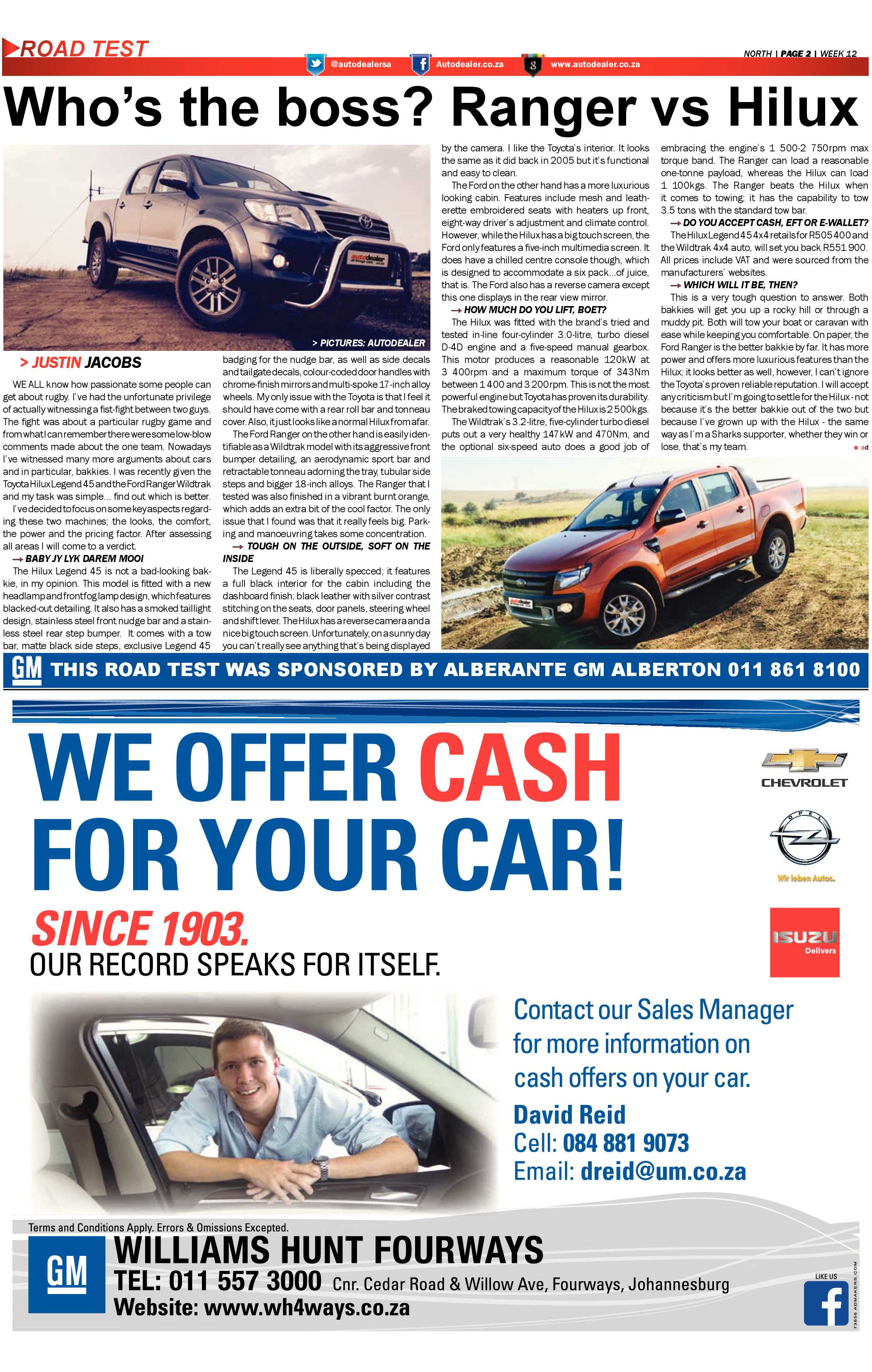 Sandton Chronicle 20 March 2015 page 16