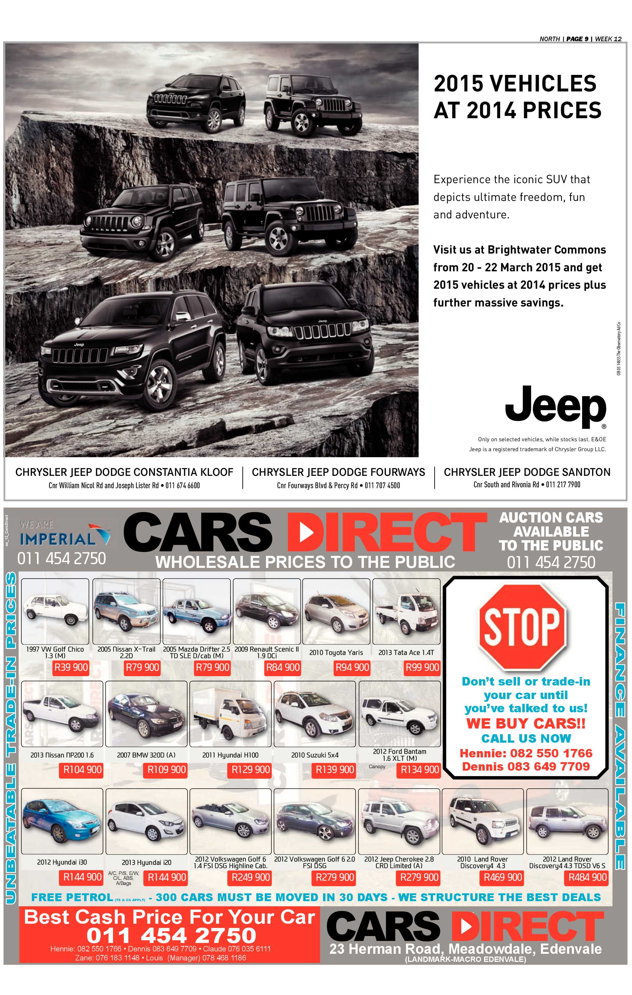 Sandton Chronicle 20 March 2015 page 23