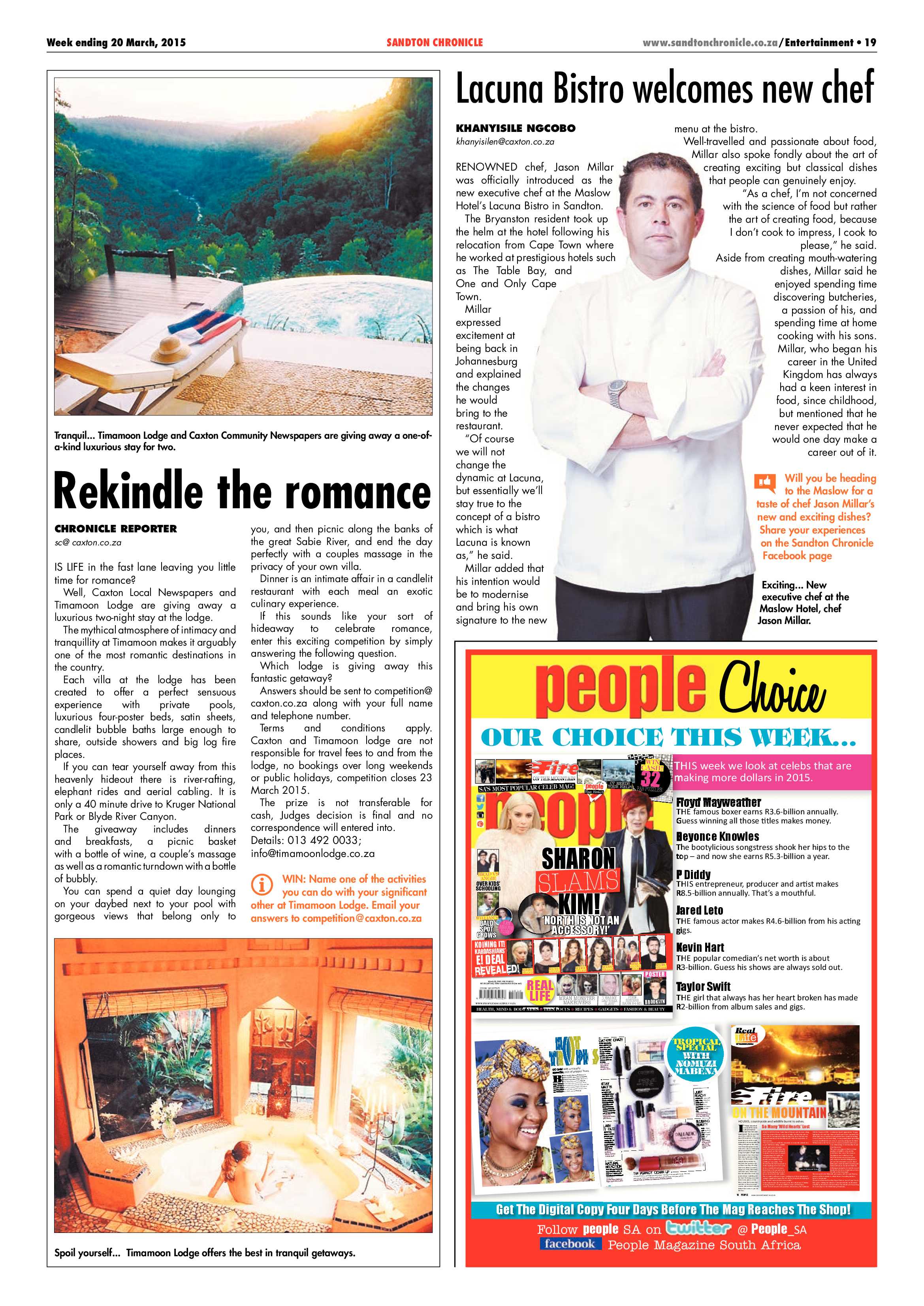 Sandton Chronicle 20 March 2015 page 31