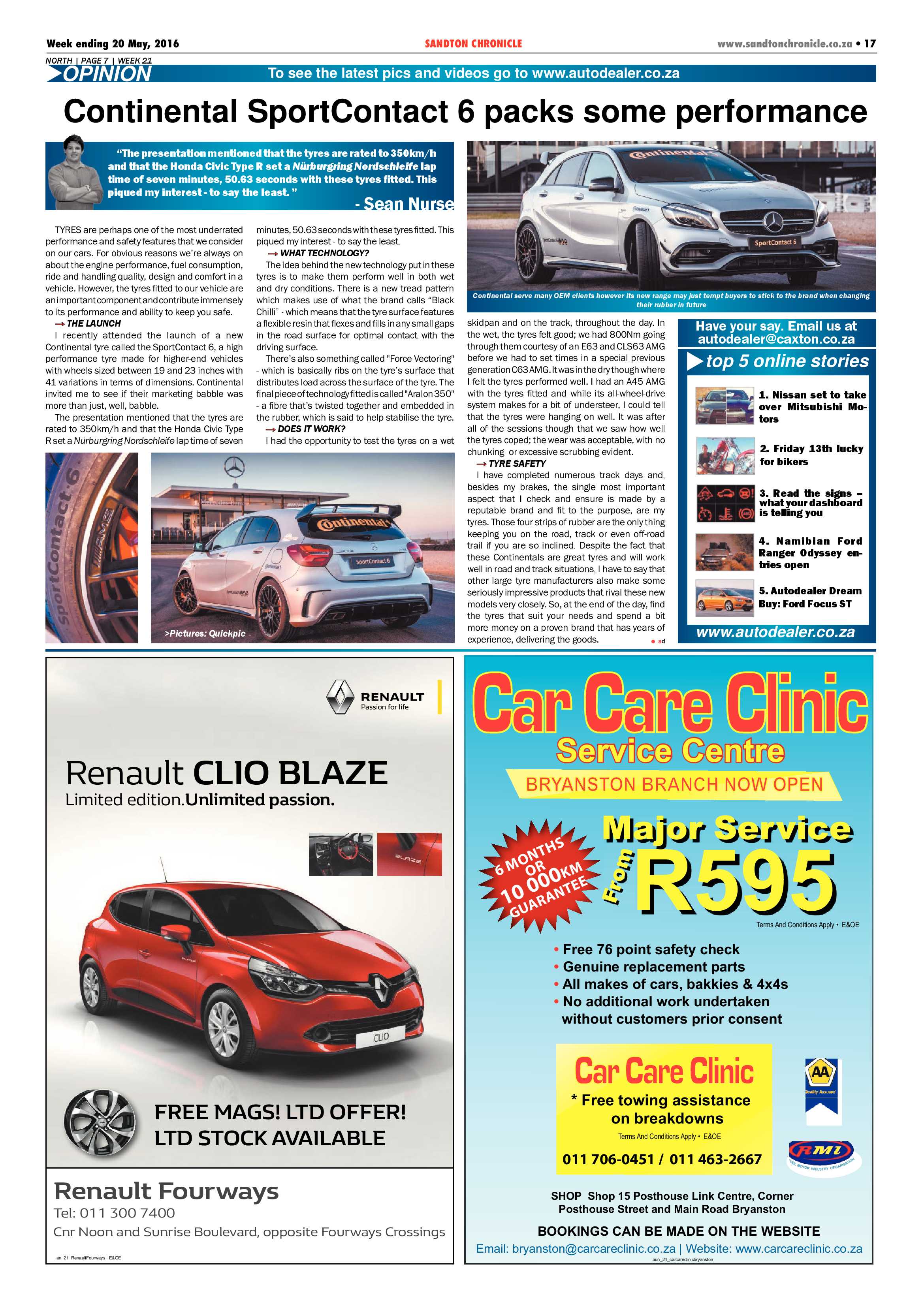 Sandton Chronicle 20 May 2016 page 17