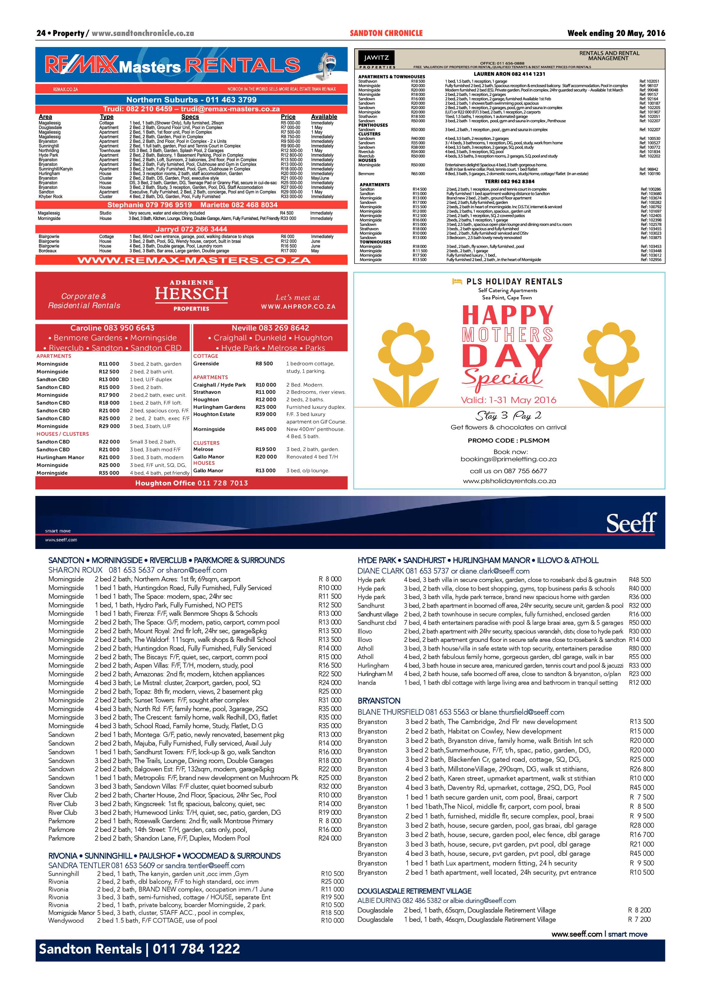 Sandton Chronicle 20 May 2016 page 24