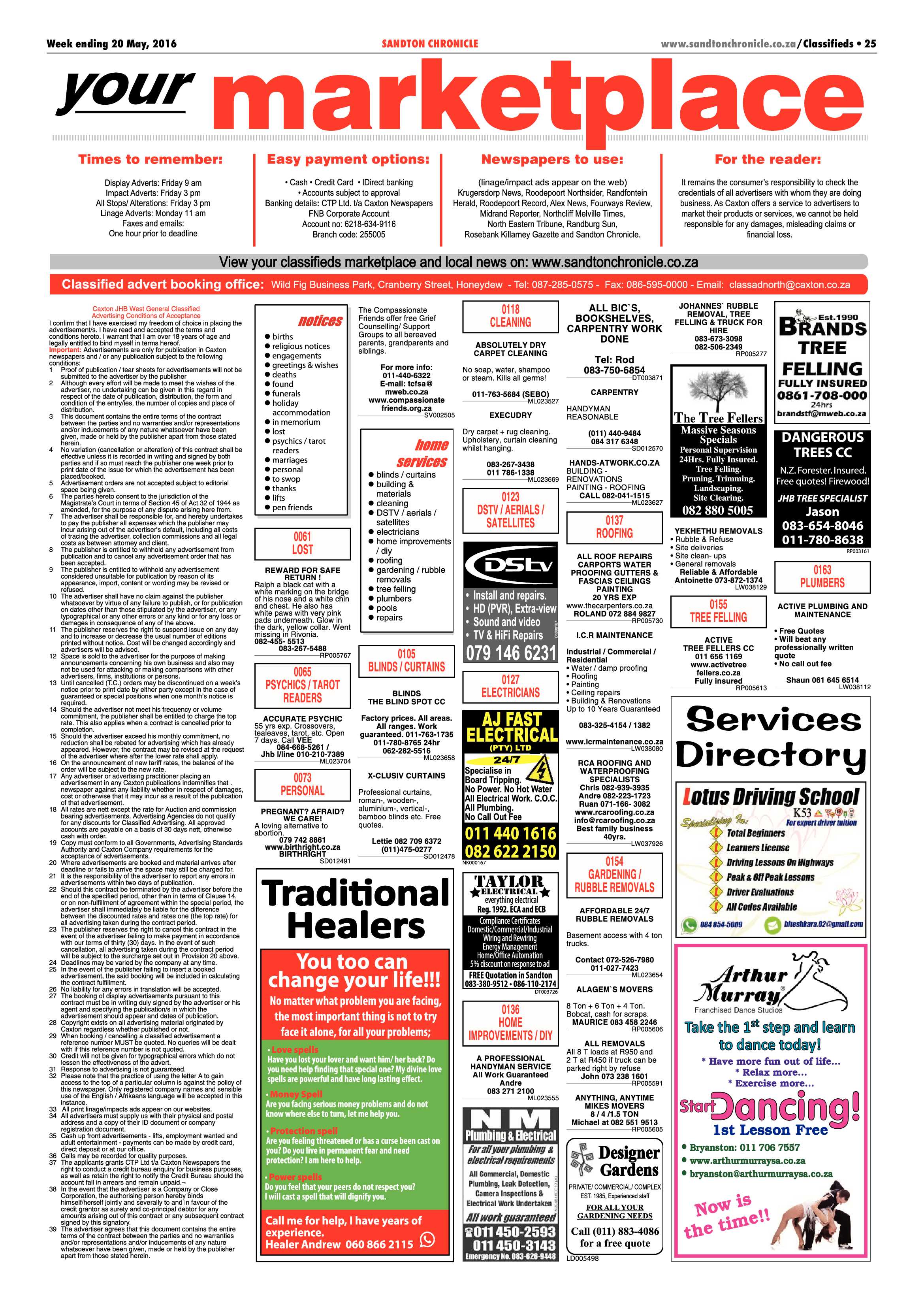 Sandton Chronicle 20 May 2016 page 25