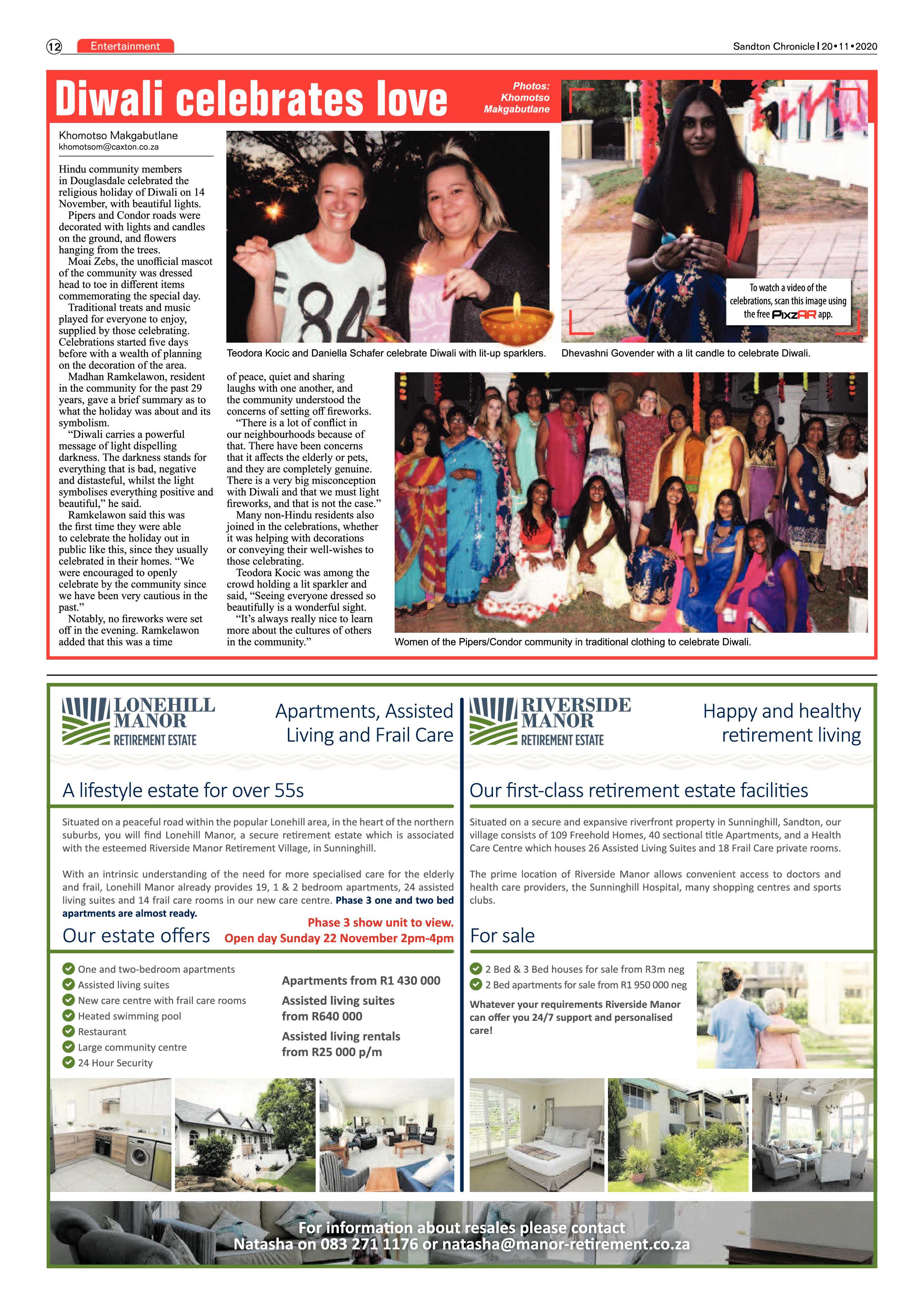 Sandton Chronicle 20 November 2020 page 12