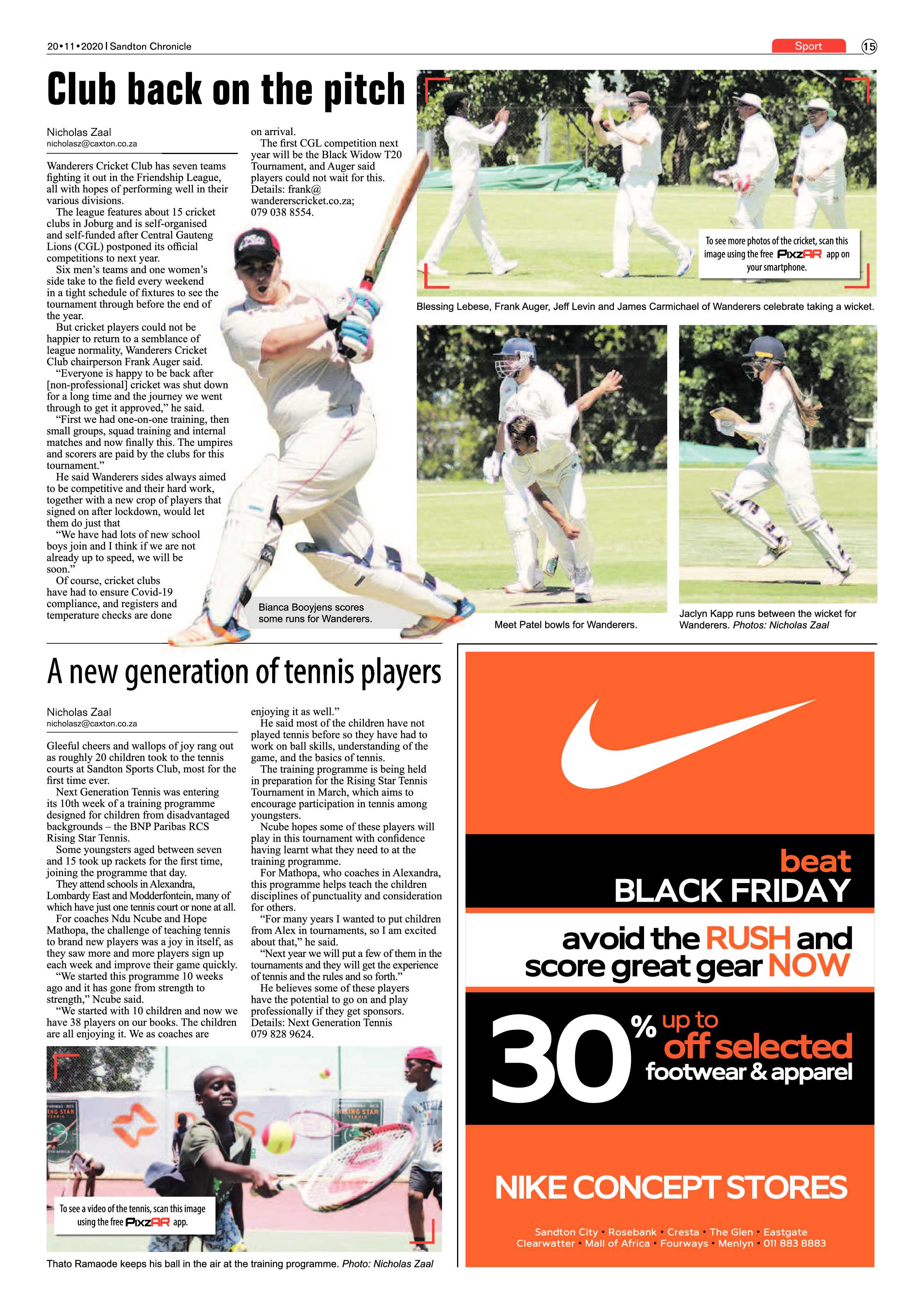 Sandton Chronicle 20 November 2020 page 15