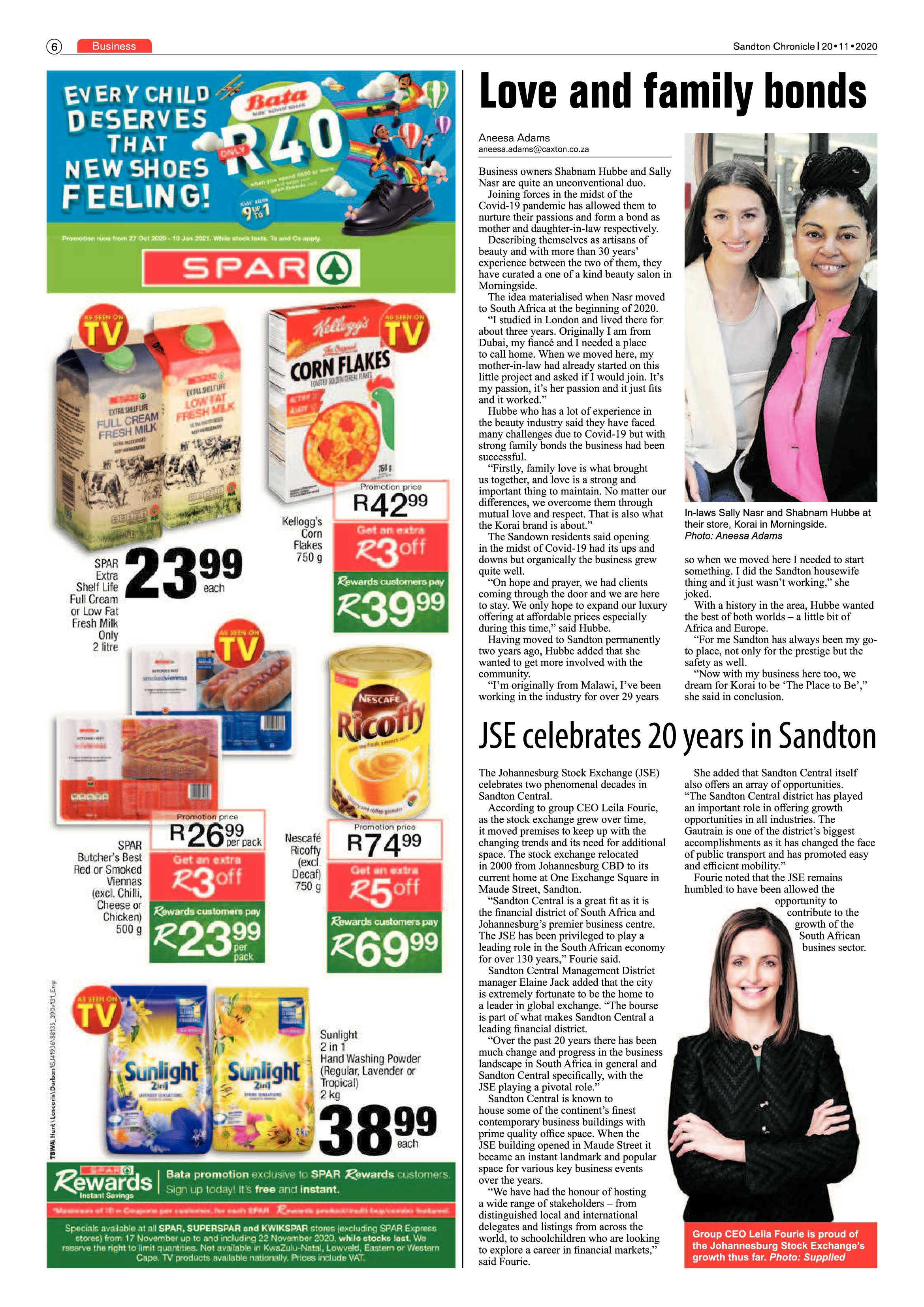 Sandton Chronicle 20 November 2020 page 6