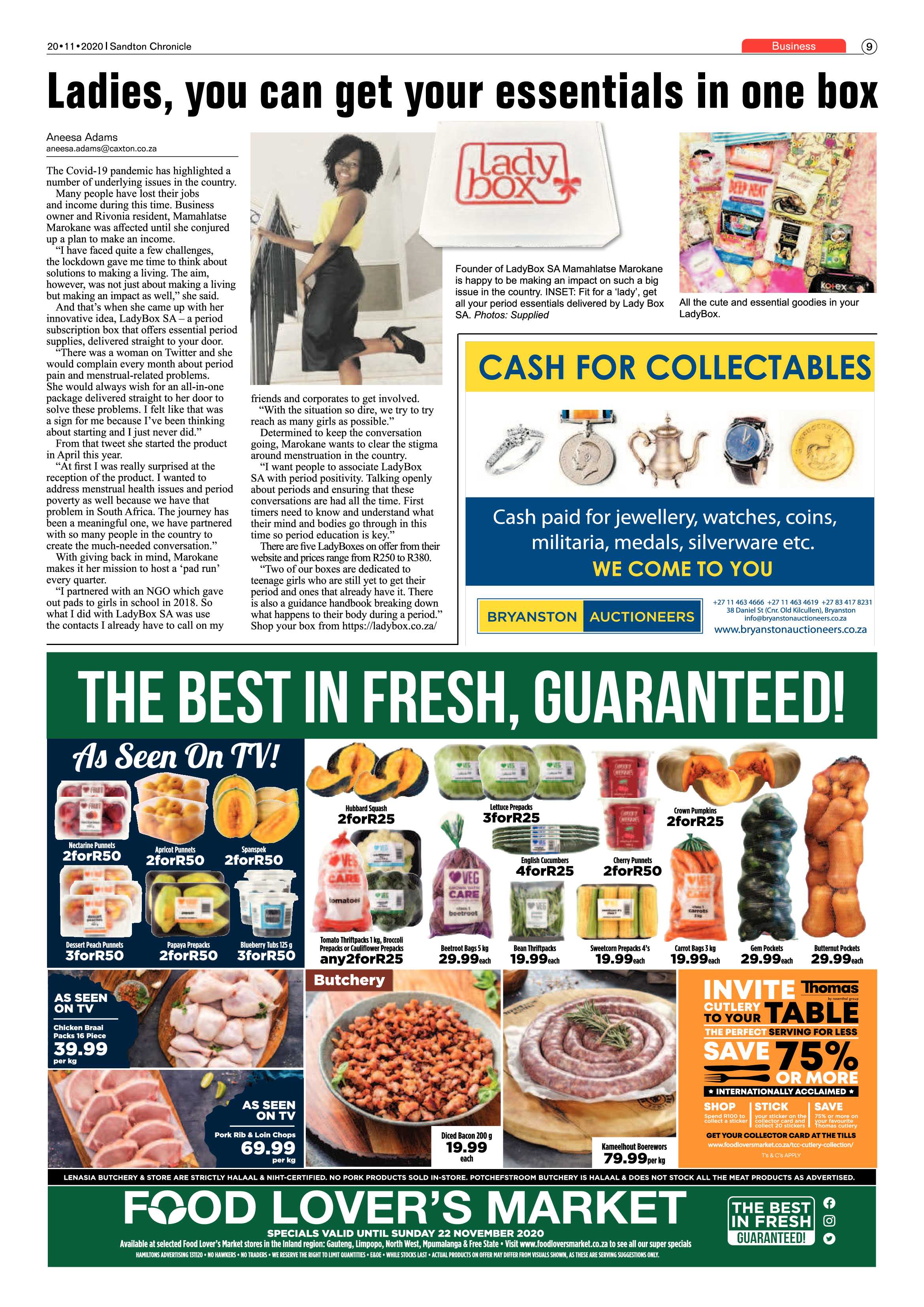 Sandton Chronicle 20 November 2020 page 9