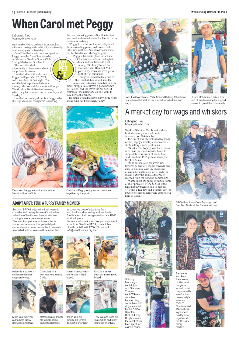 Sandton Chronicle 20 October 2023 page 4