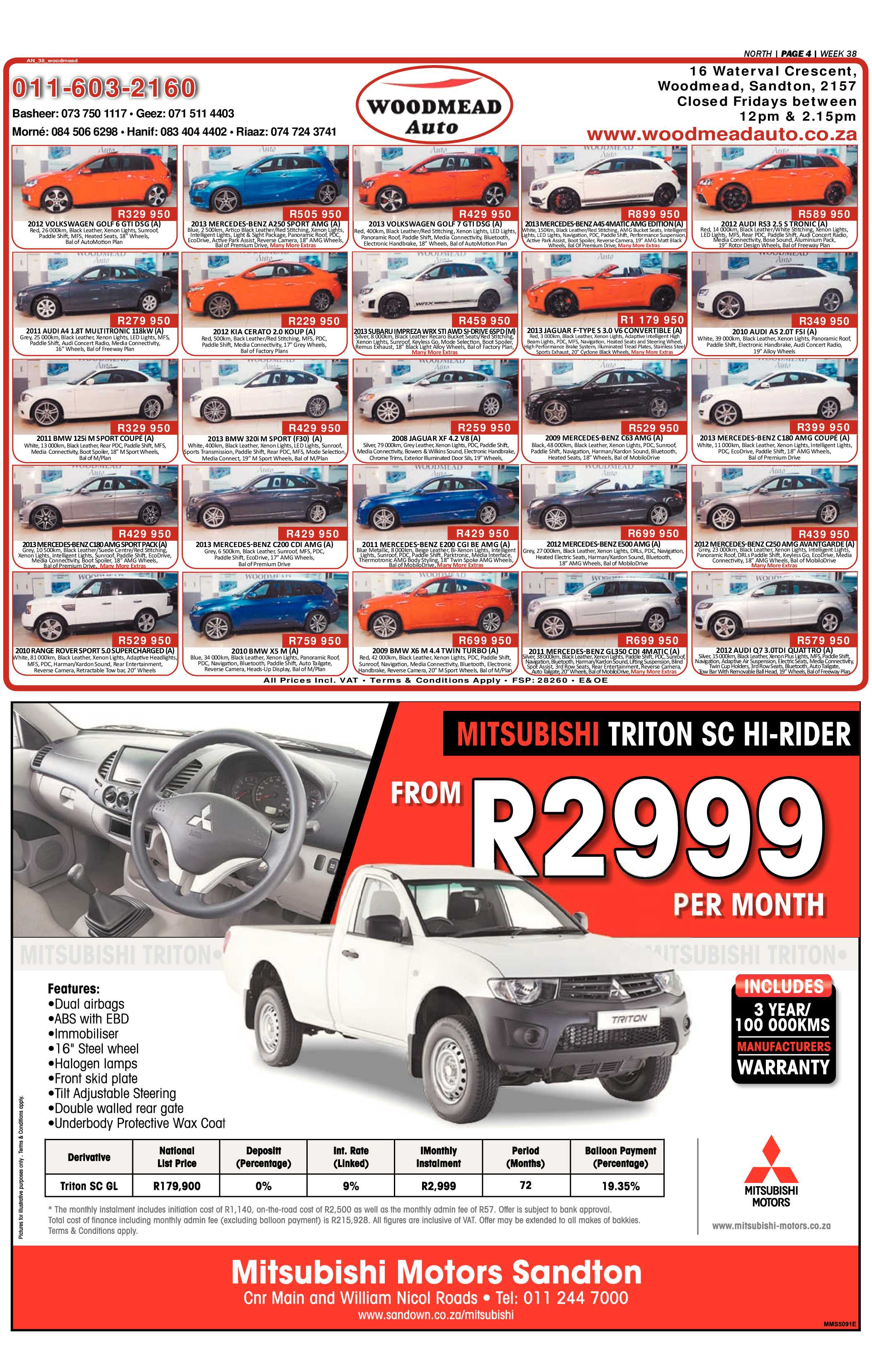 Sandton Chronicle 20 September 2013 page 20