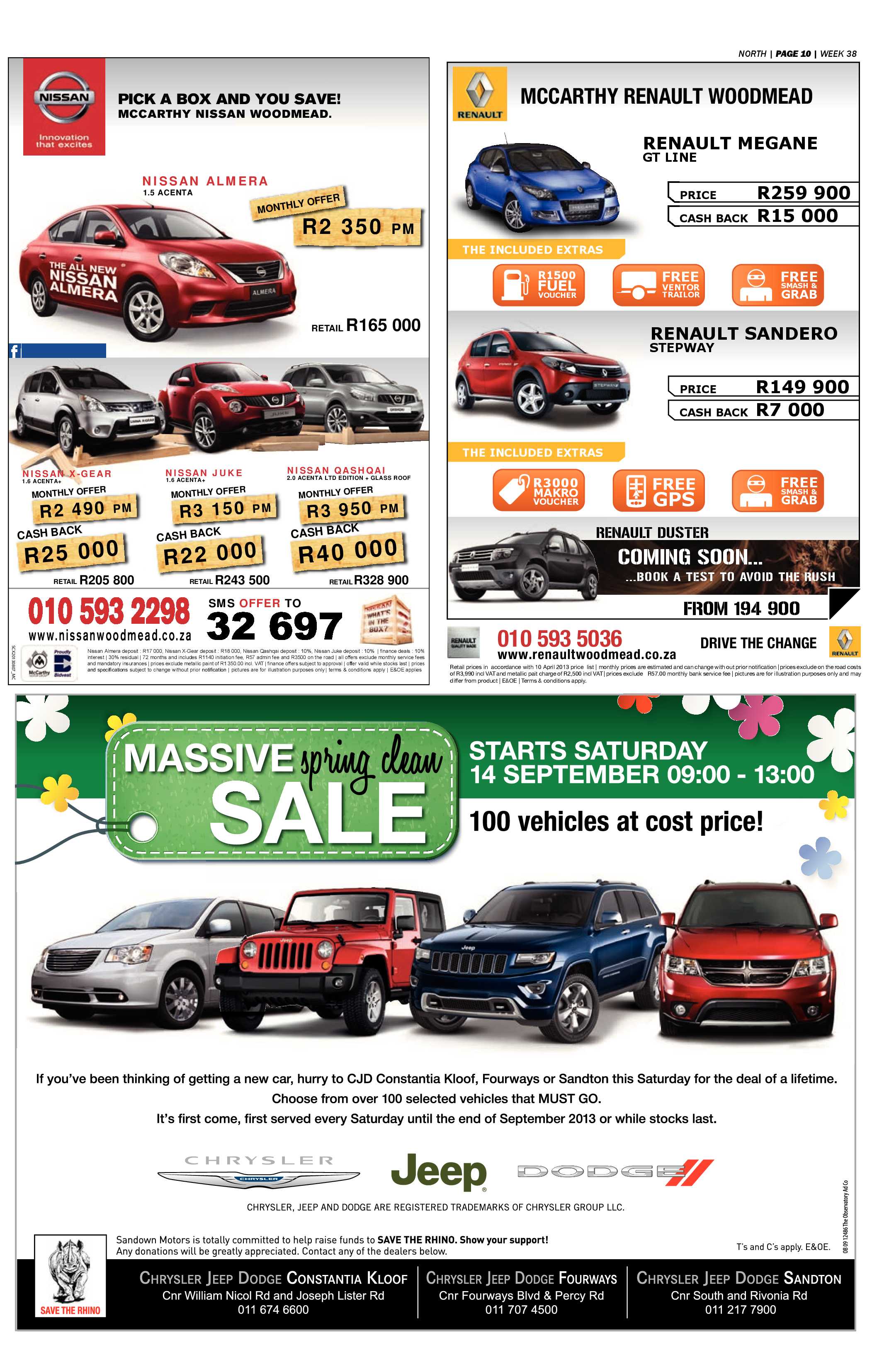 Sandton Chronicle 20 September 2013 page 26