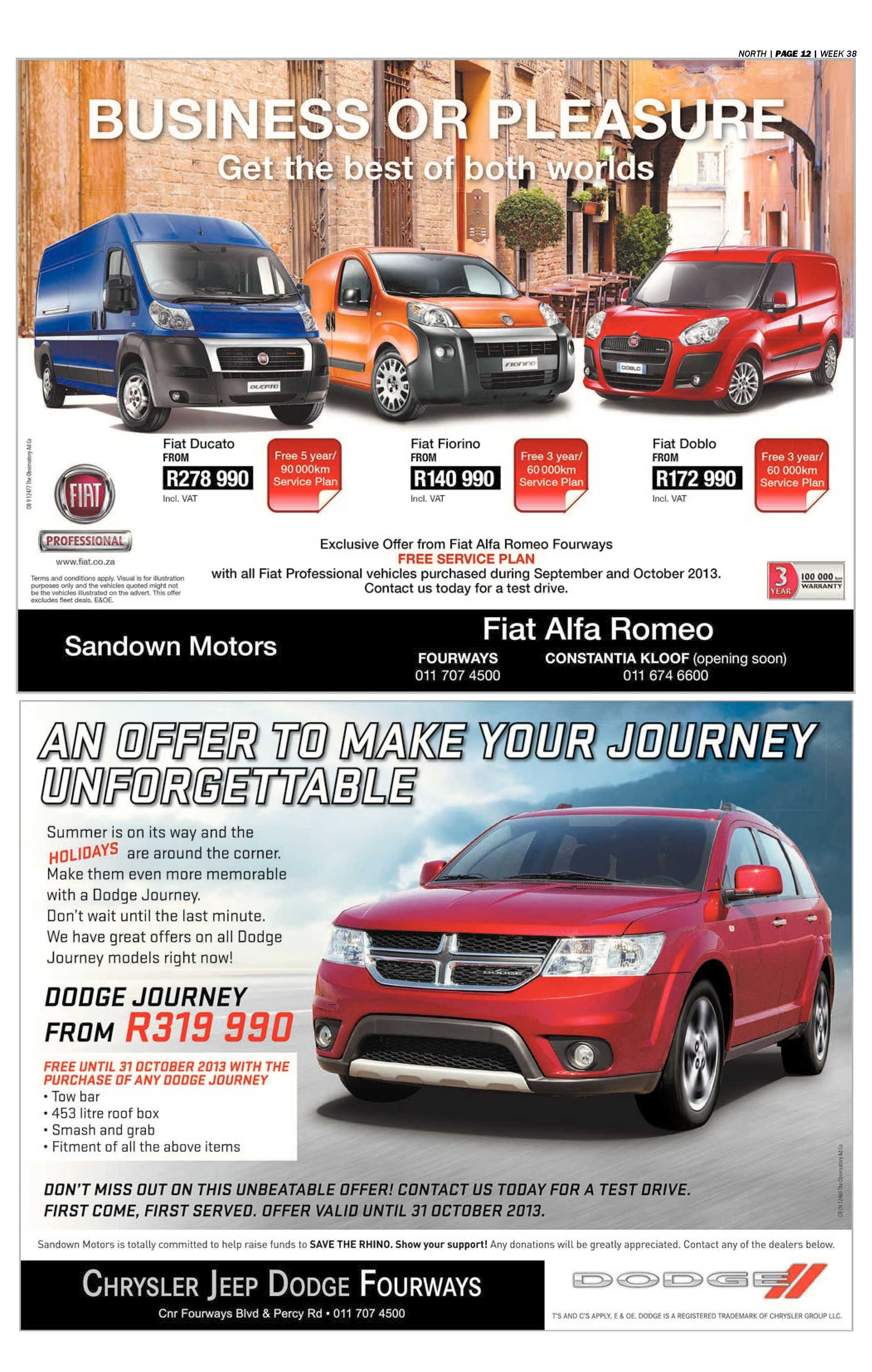 Sandton Chronicle 20 September 2013 page 28