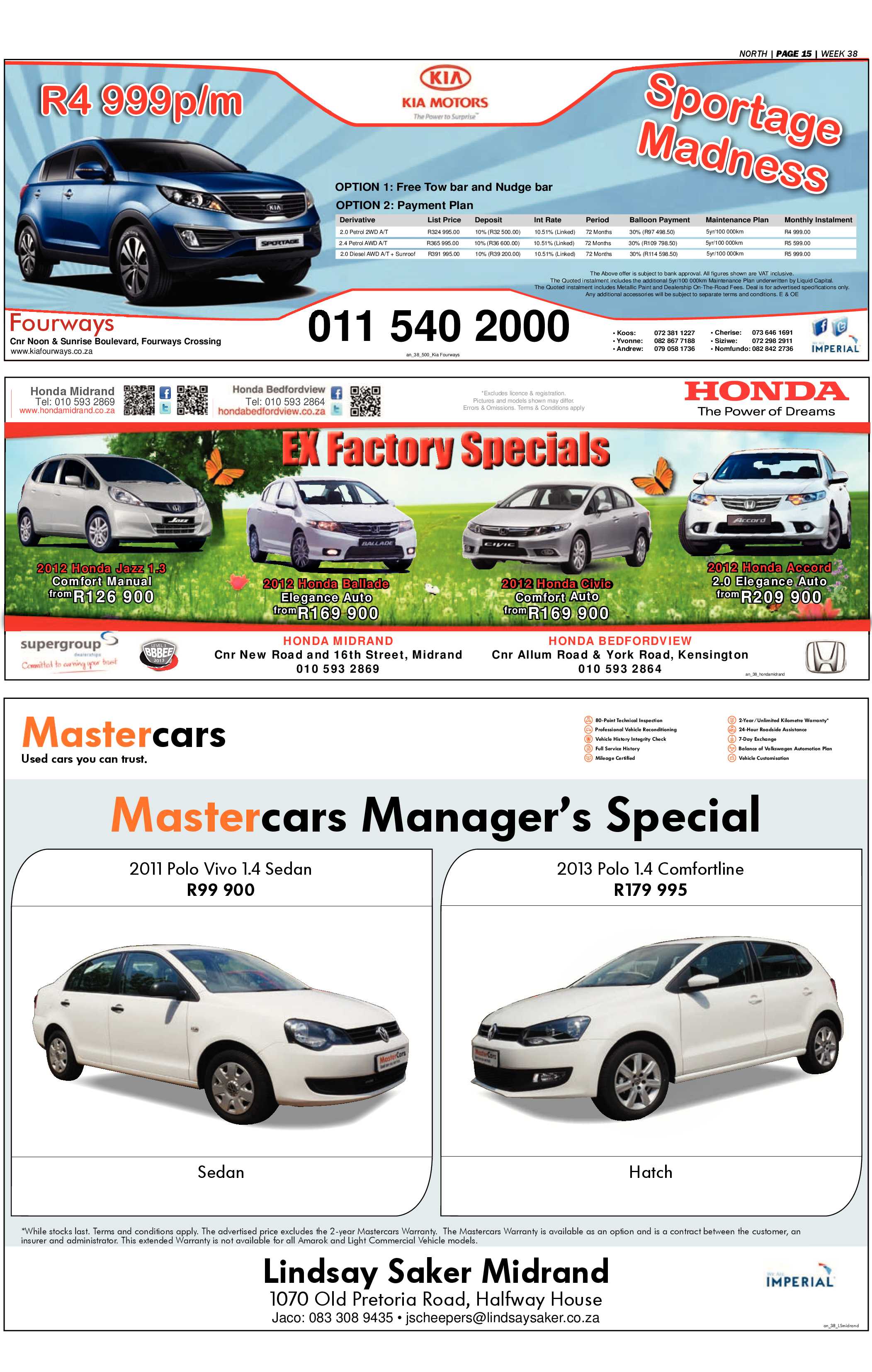 Sandton Chronicle 20 September 2013 page 31