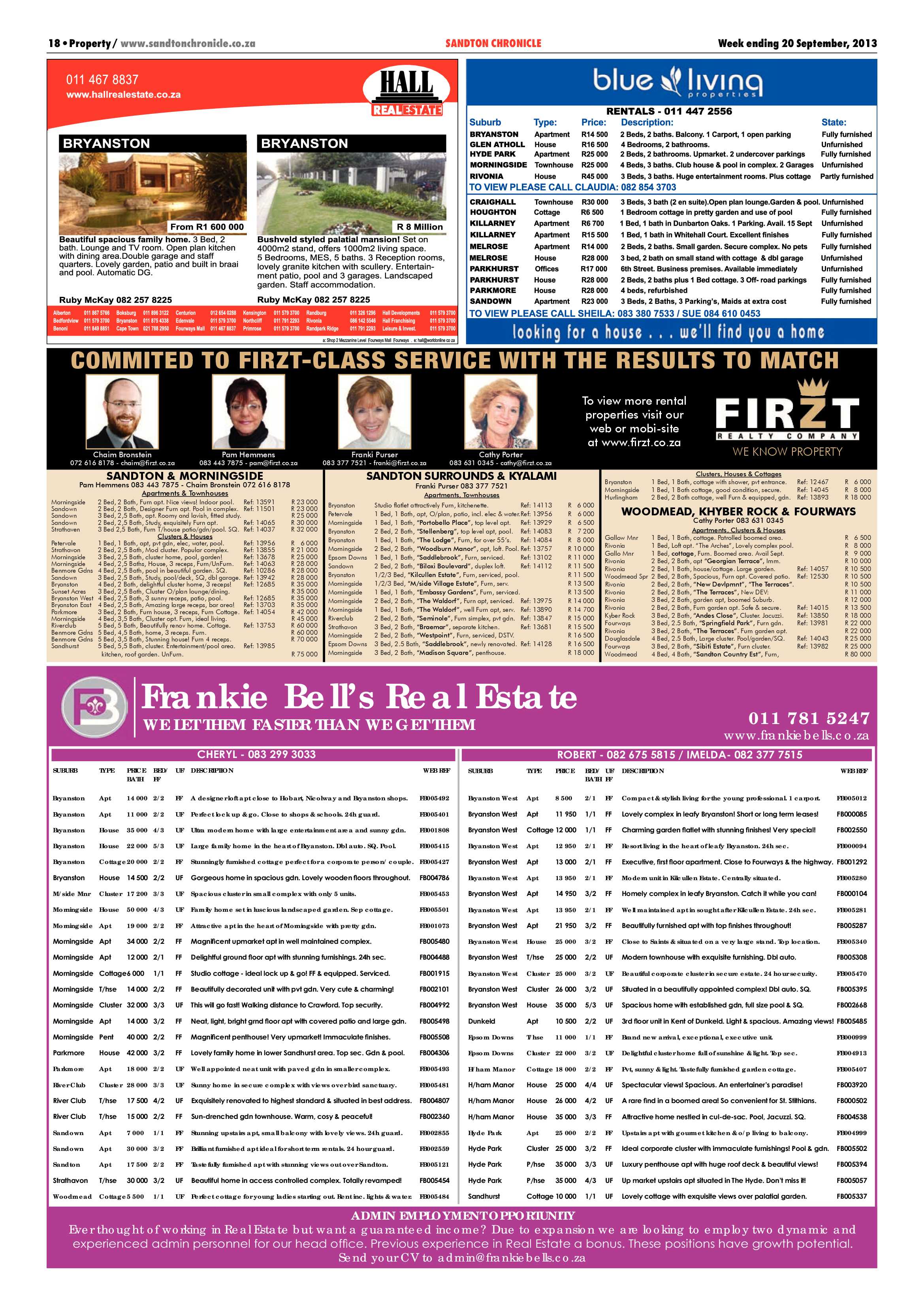 Sandton Chronicle 20 September 2013 page 34